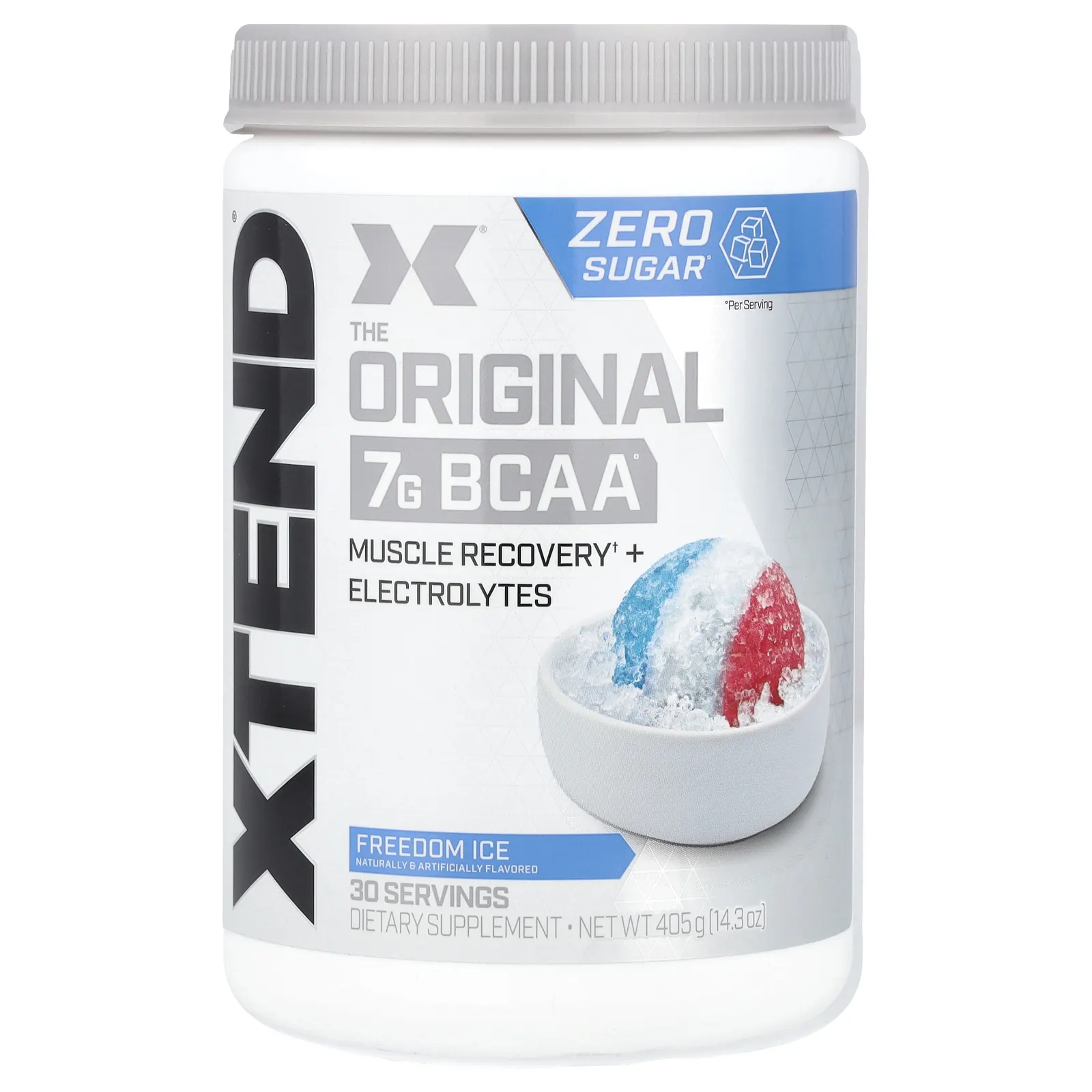 Xtend, The Original, 7 г аминокислот с разветвленной цепью (BCAA), со вкусом «Ледяная свежесть», 420 г (14,8 унции)
