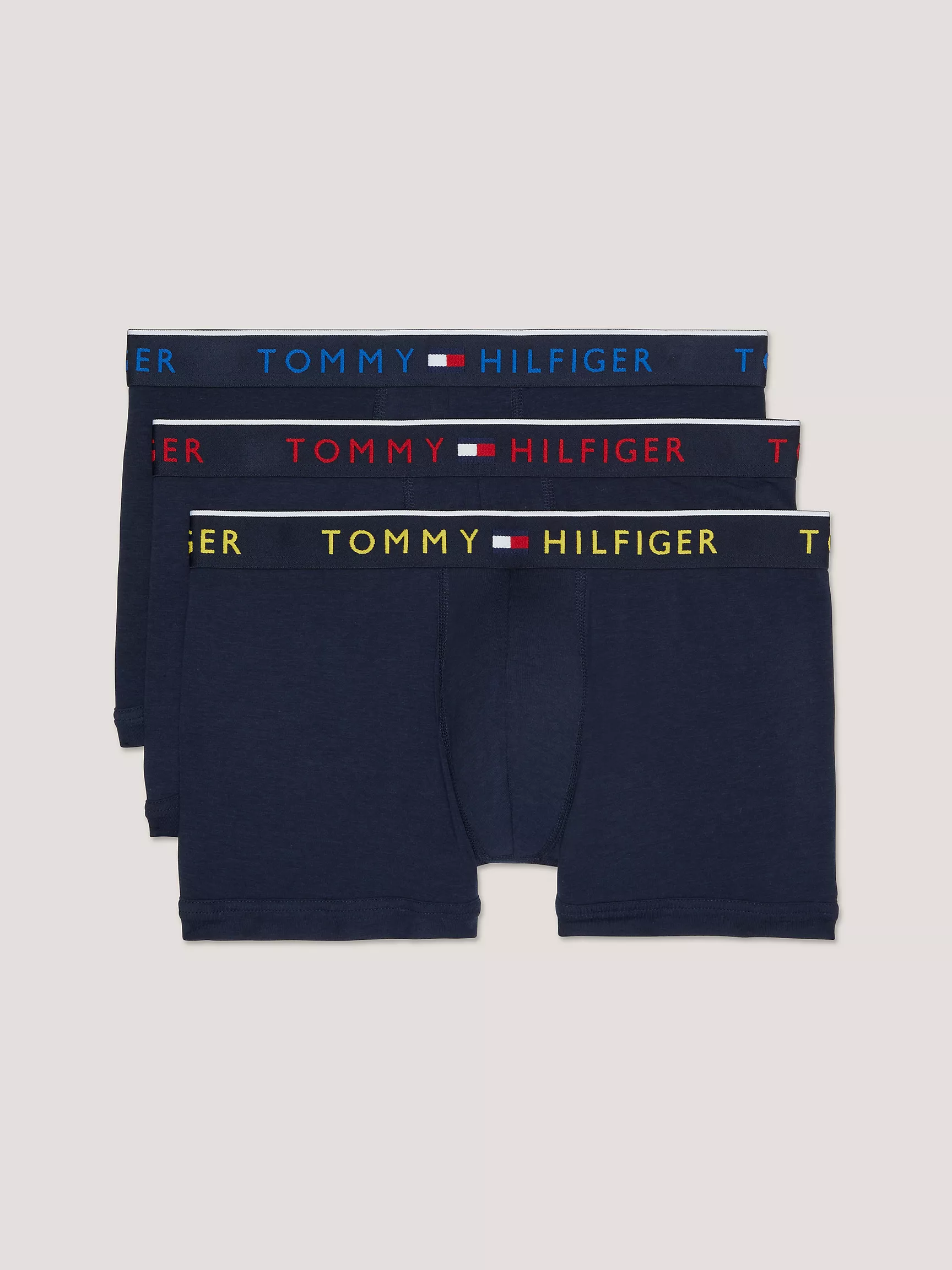 Мужское нижнее белье Tommy Hilfiger, Комплект из 3 эластичных трусов Trunk класса люкс