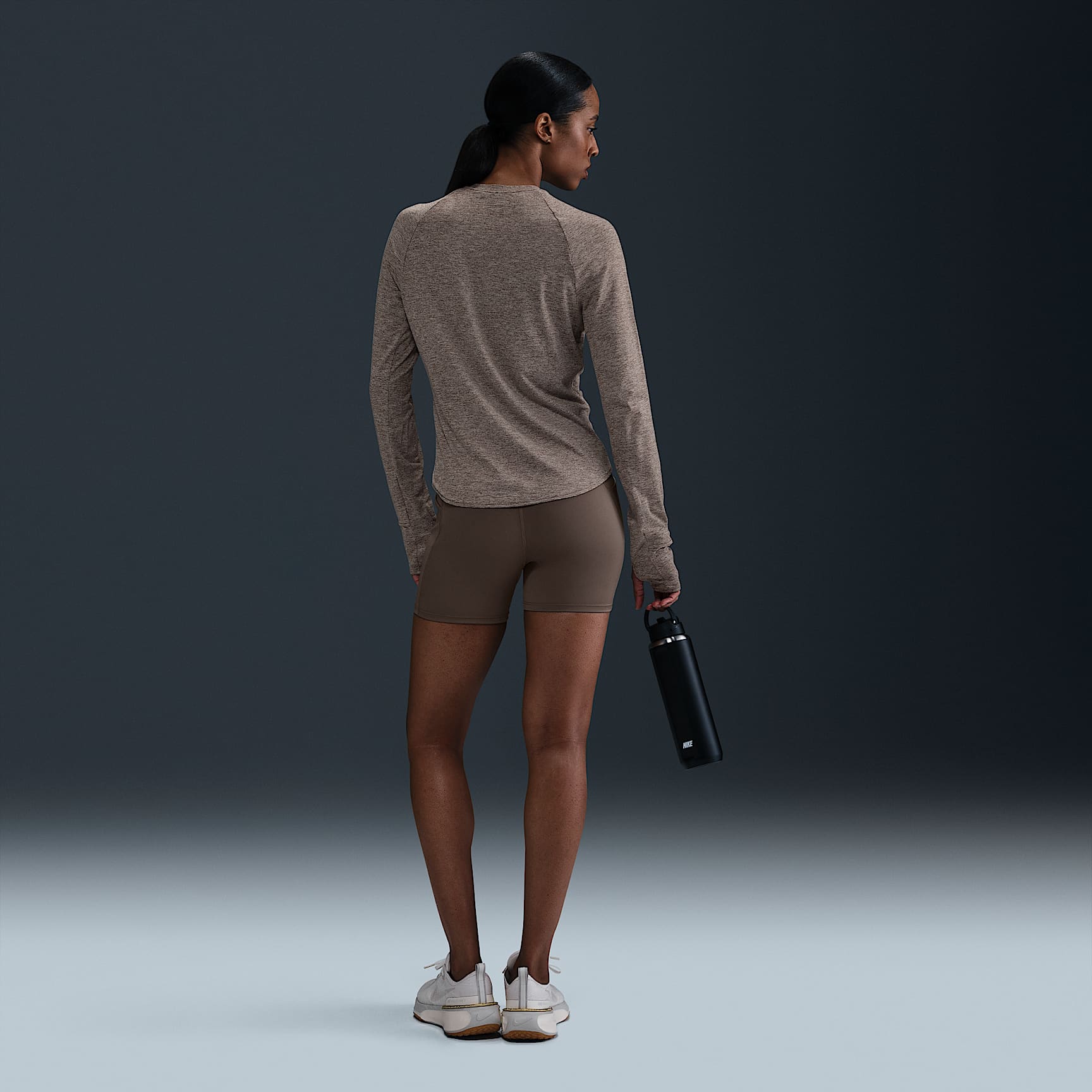 Nike Swift Women's Dri-FIT UV Long-Sleeve Crew-Neck Running Top