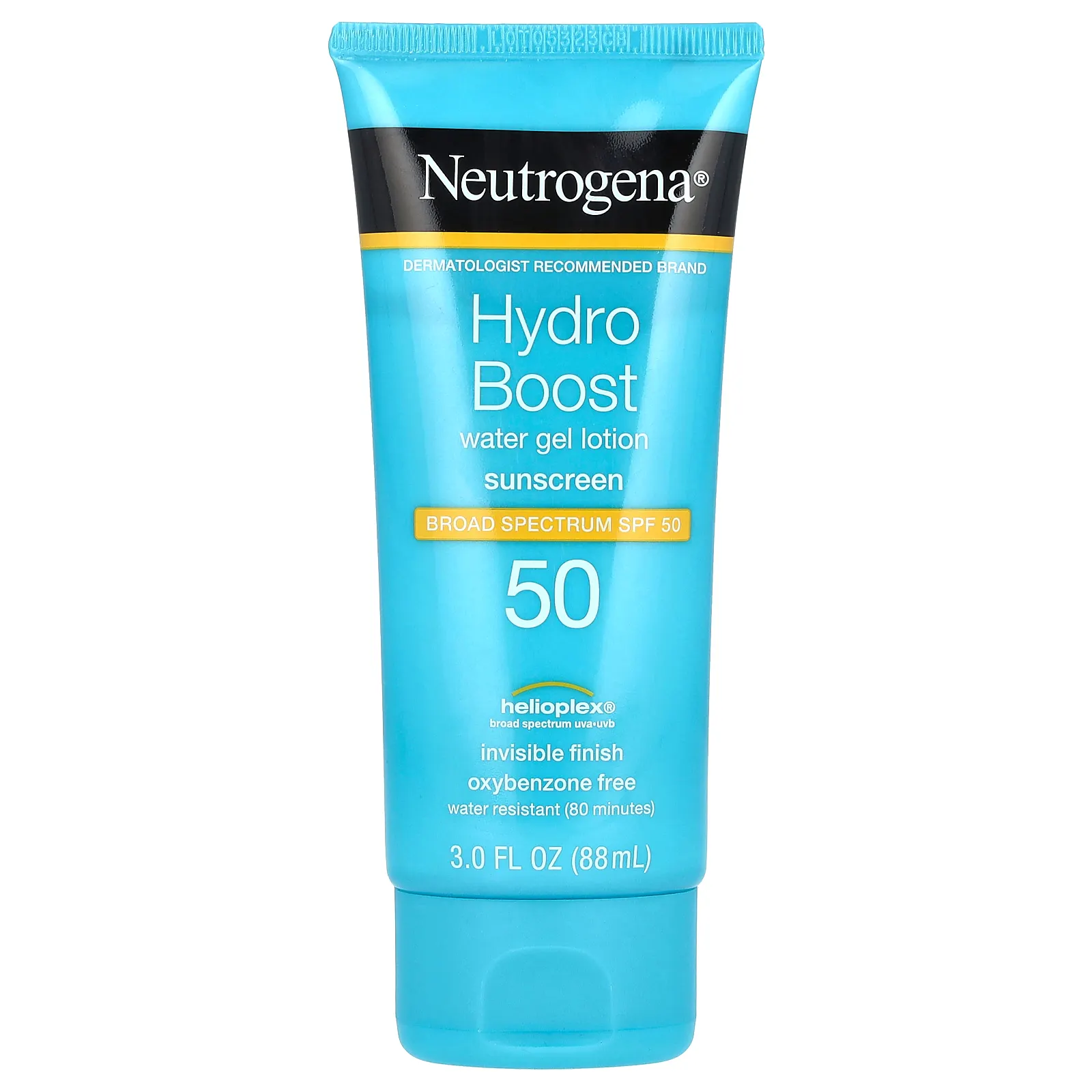 Neutrogena, Hydro Boost, солнцезащитный лосьон на водной основе, SPF 50, 88 мл (3 жидк. унции)