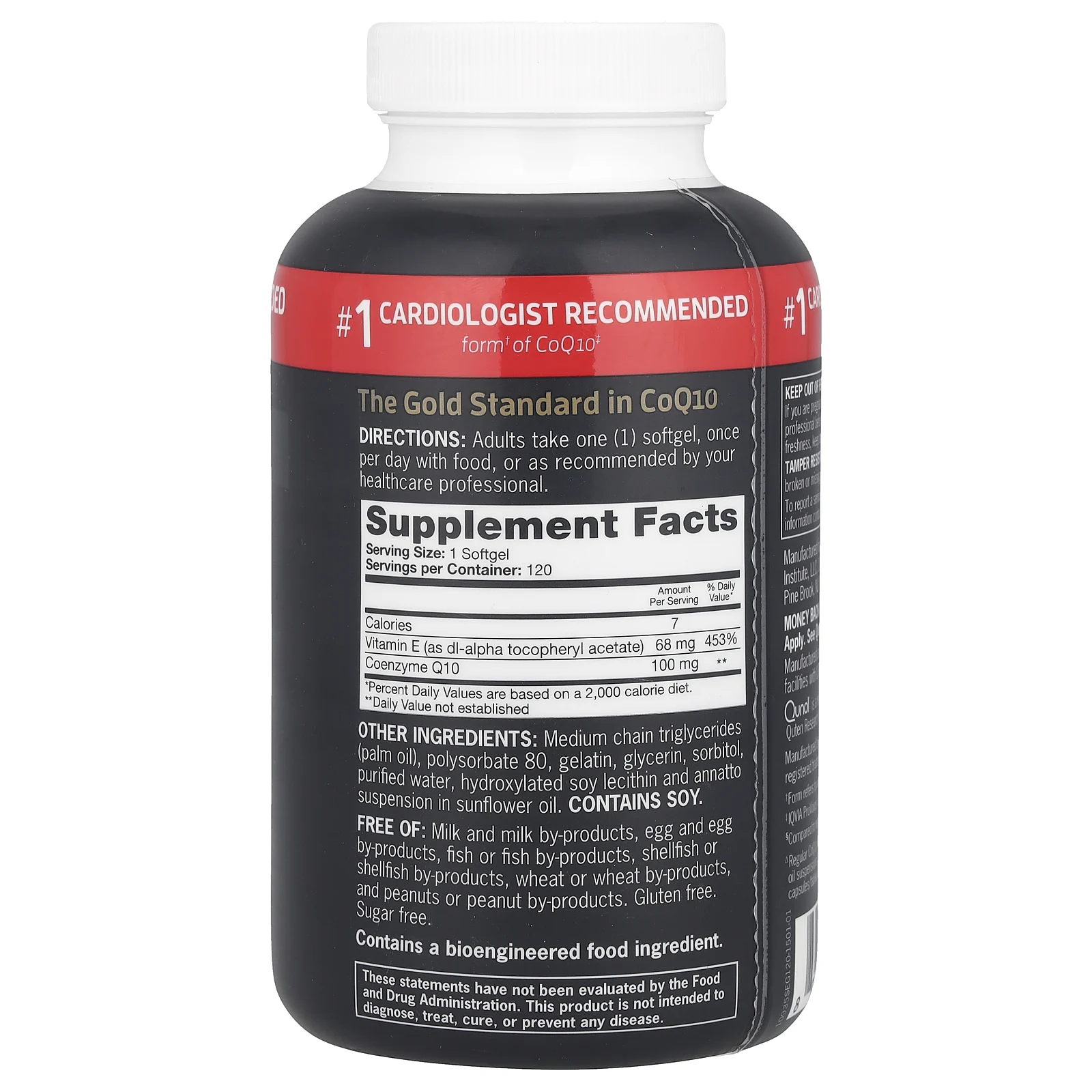 Qunol, Ultra CoQ10, 100 ml, 120 Softgels