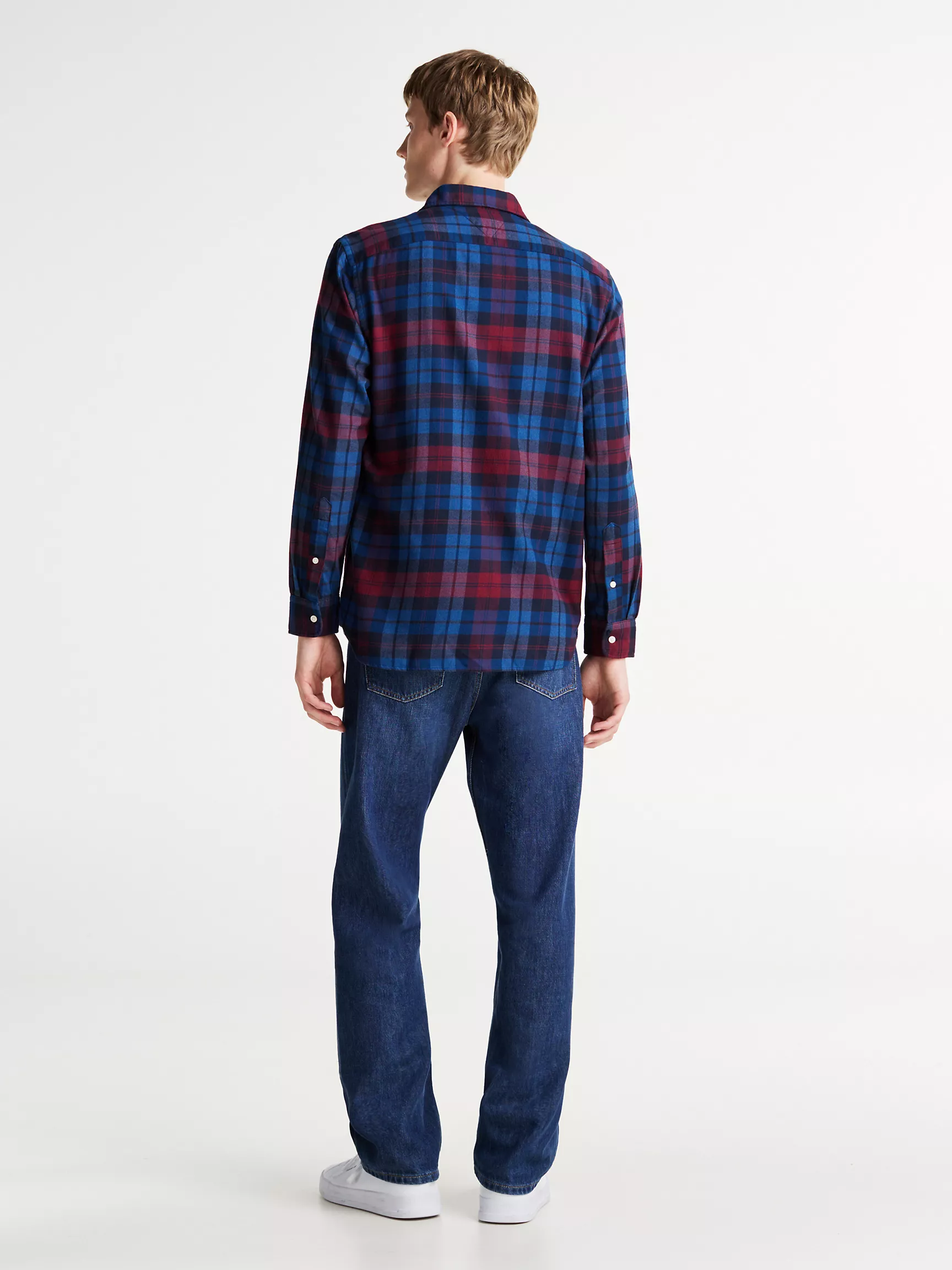 Мужская рубашка Tommy Hilfiger, Рубашка стандартного кроя в тартан Black Watch