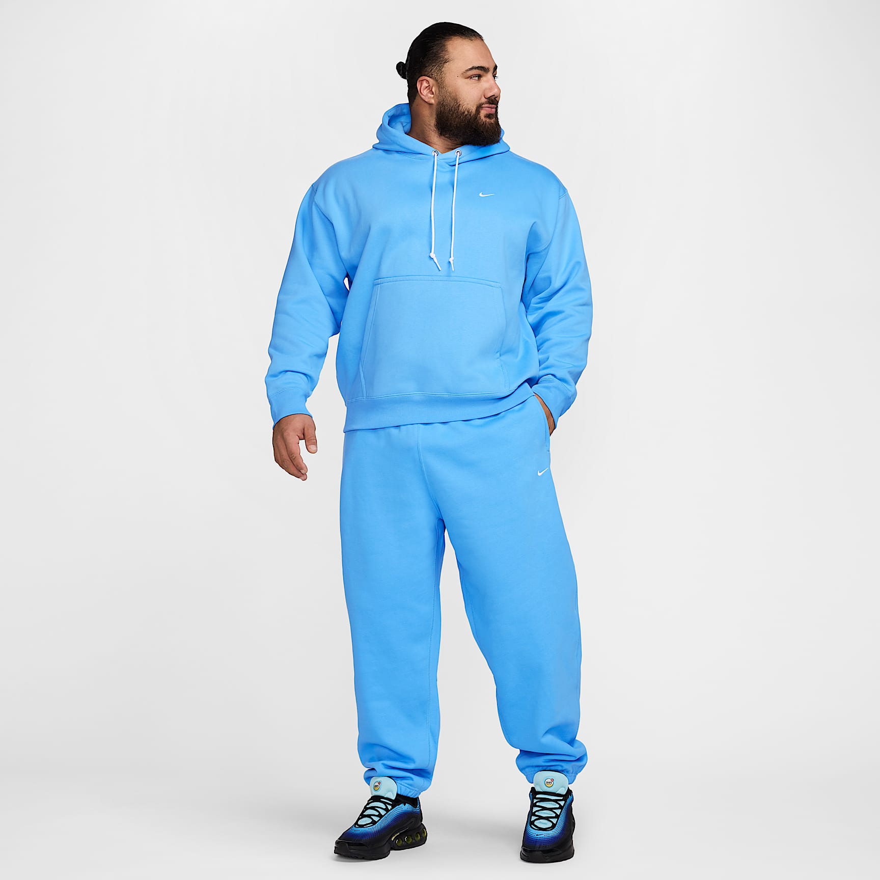 Nike Solo Swoosh Men's Fleece Pullover Hoodie