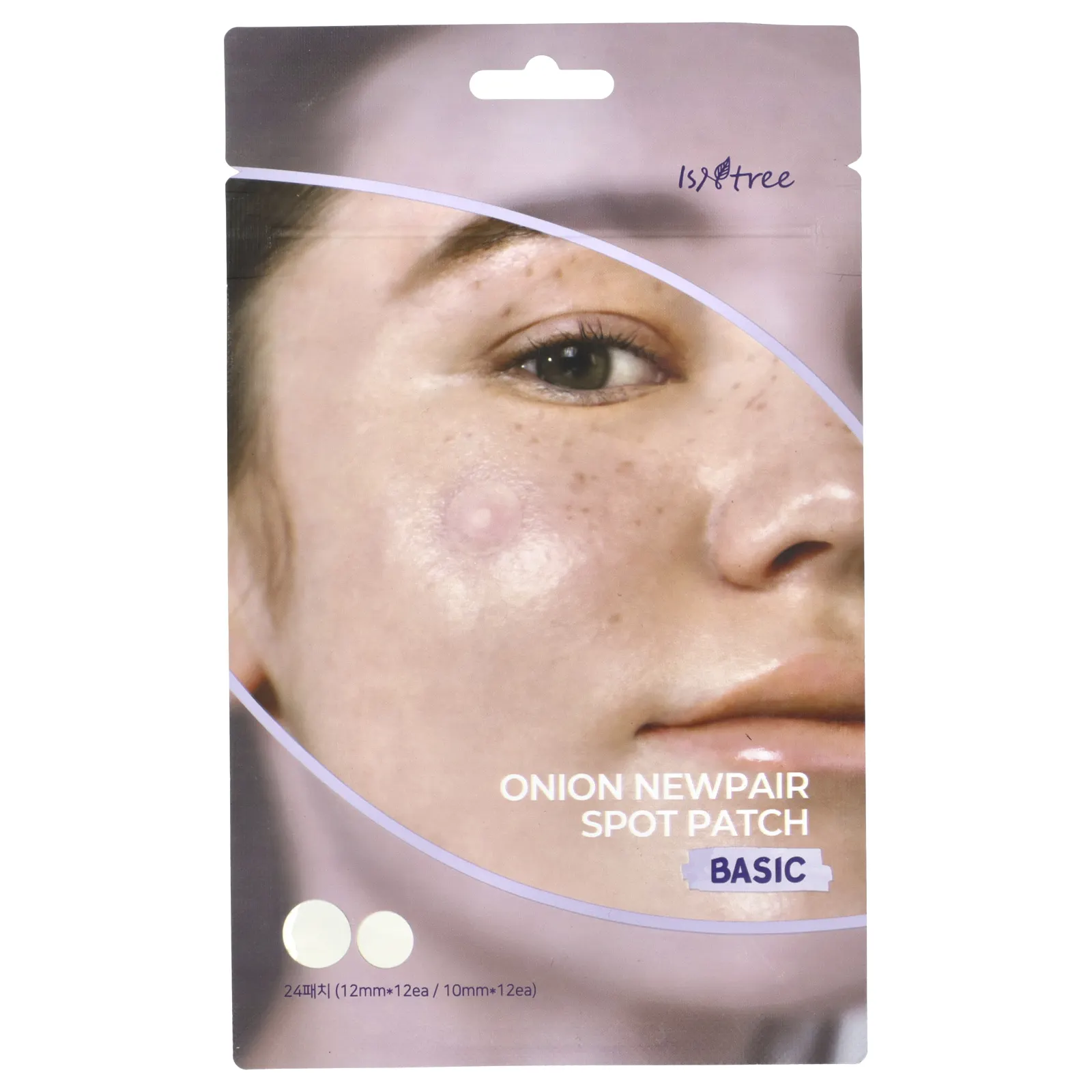 ISNtree, Onion New Pair, патч для точечного применения, базовый, 24 шт.
