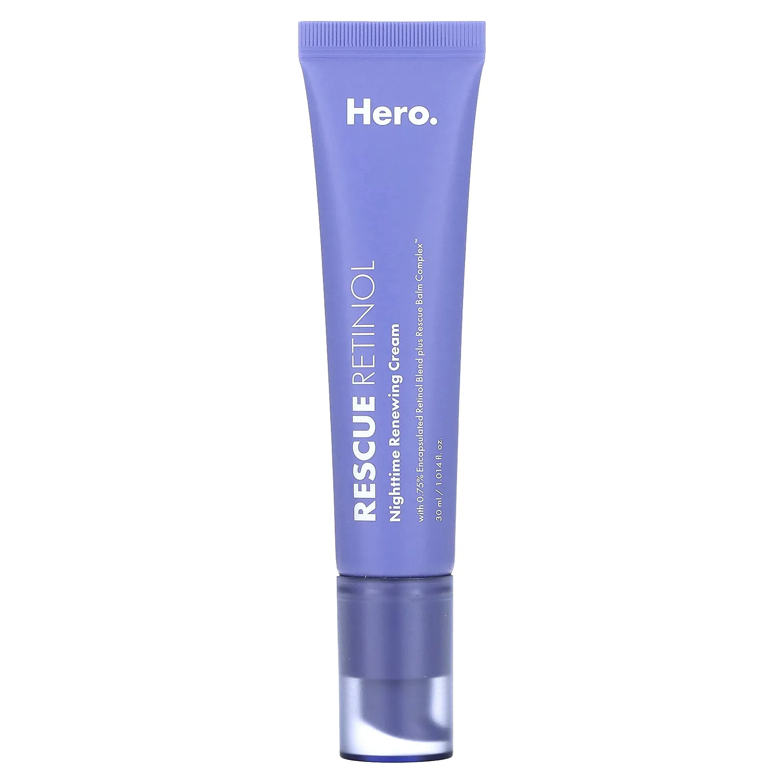 Hero Cosmetics, Rescue Retinol, ночной восстанавливающий крем, 30 мл (1,014 жидк. Унции)