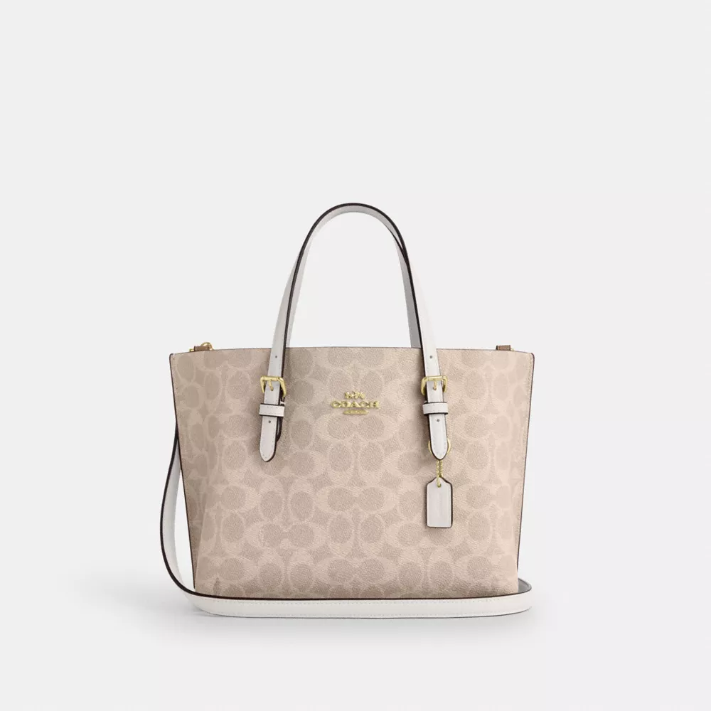 Сумка COACH Mollie Tote Bag 25 In Signature Canvas