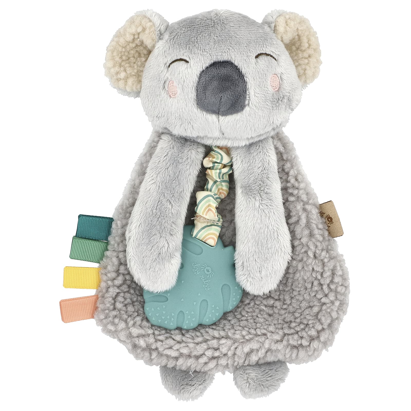 itzy ritzy, Itzy Lovey, Plush Lovey с силиконовым прорезывателем, от 0 месяцев, коала``, 1 прорезыватель
