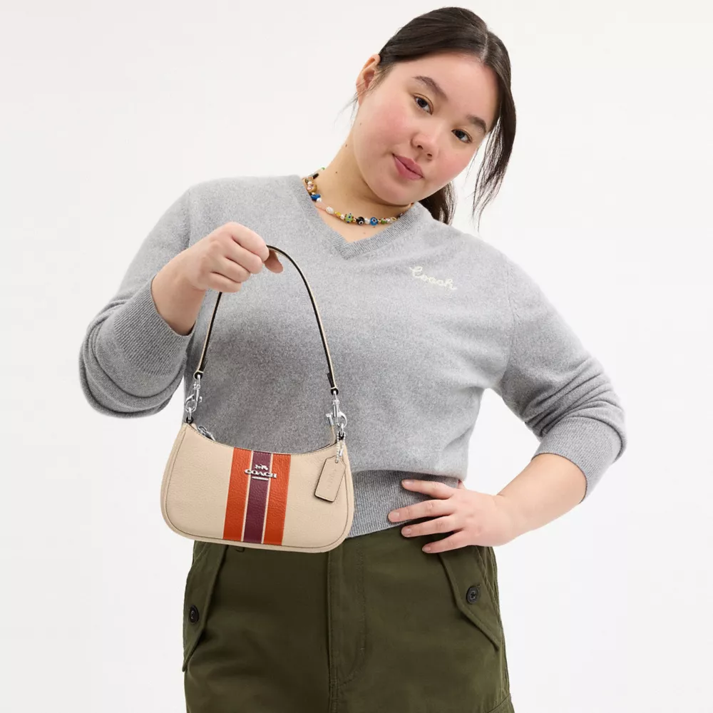 Сумка COACH Teri Mini Crossbody Bag With Stripe