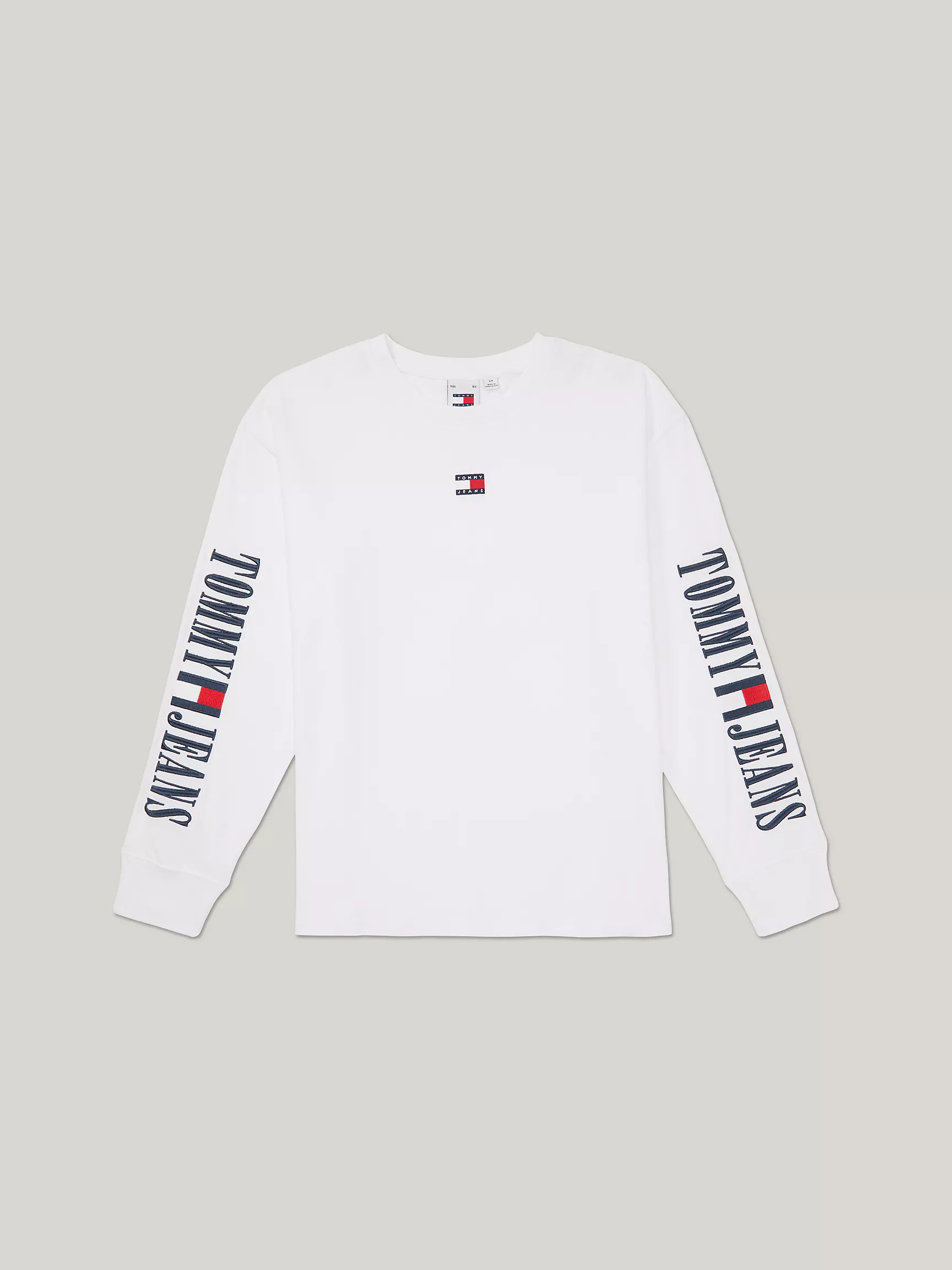 Женская футболка Tommy Hilfiger, Футболка с длинным рукавом и архивным логотипом