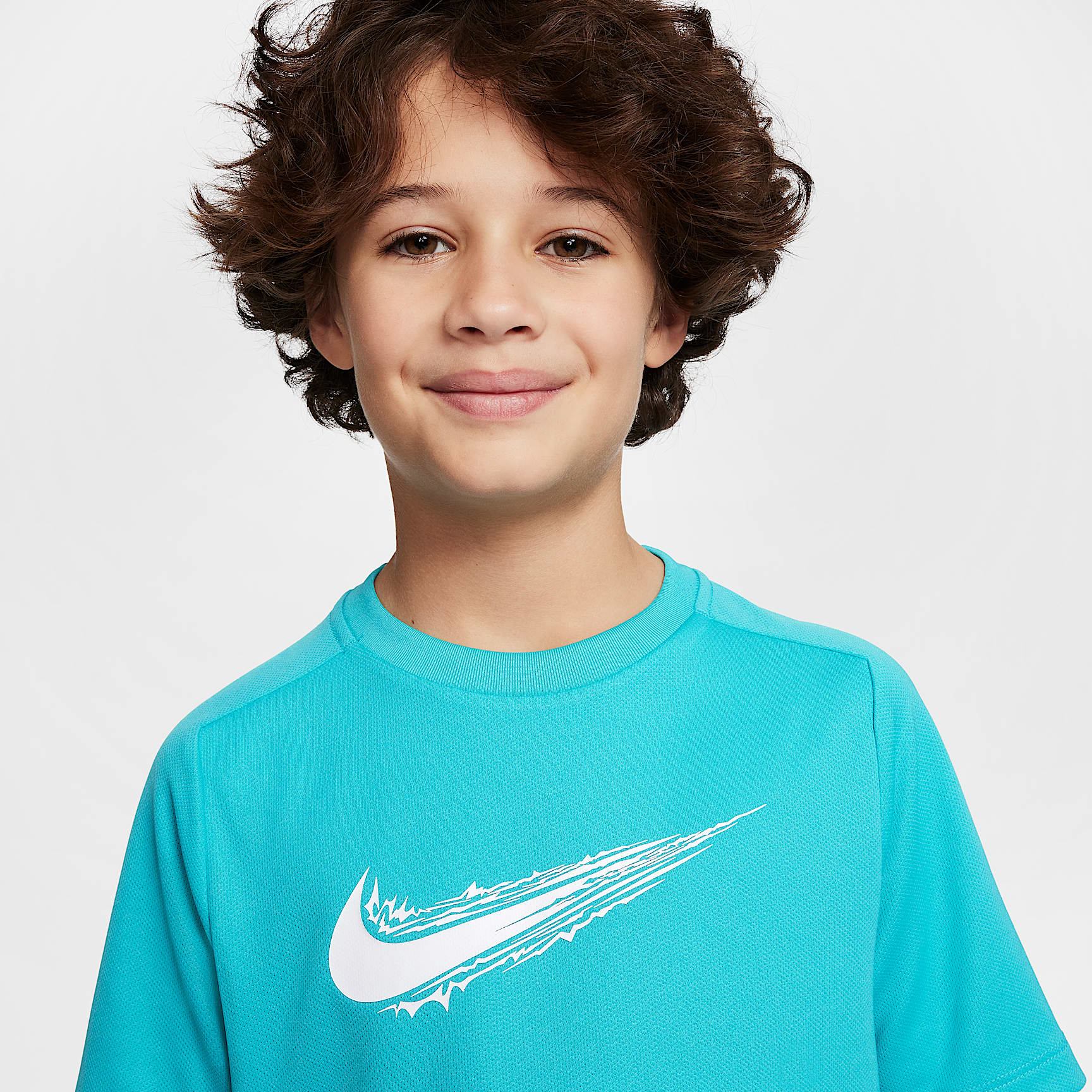 Nike Multi Big Kids' (Boys') Dri-FIT Short-Sleeve Top