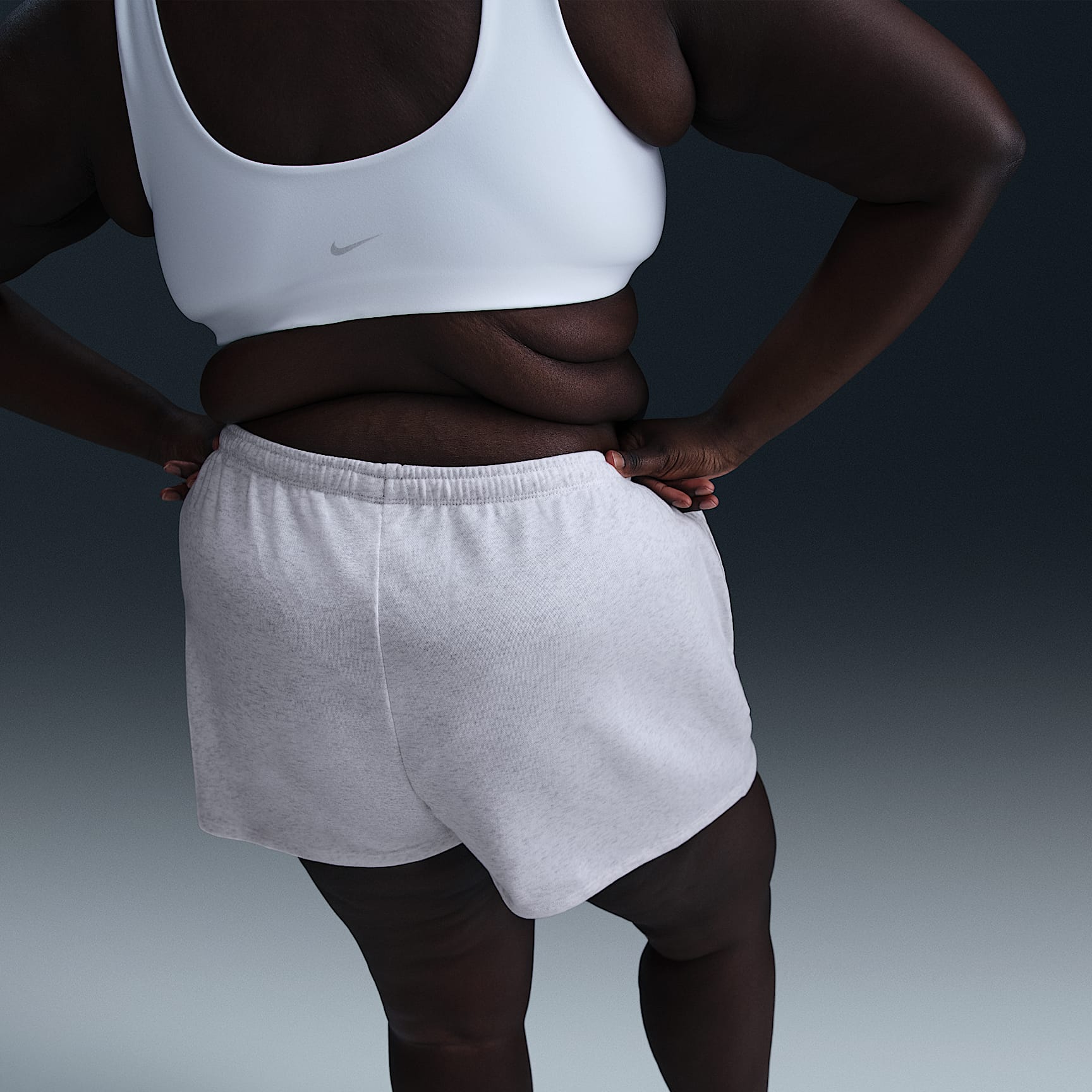 Nike Sportswear Chill Terry Women's Mid-Rise 4" French Terry Shorts (Plus Size)