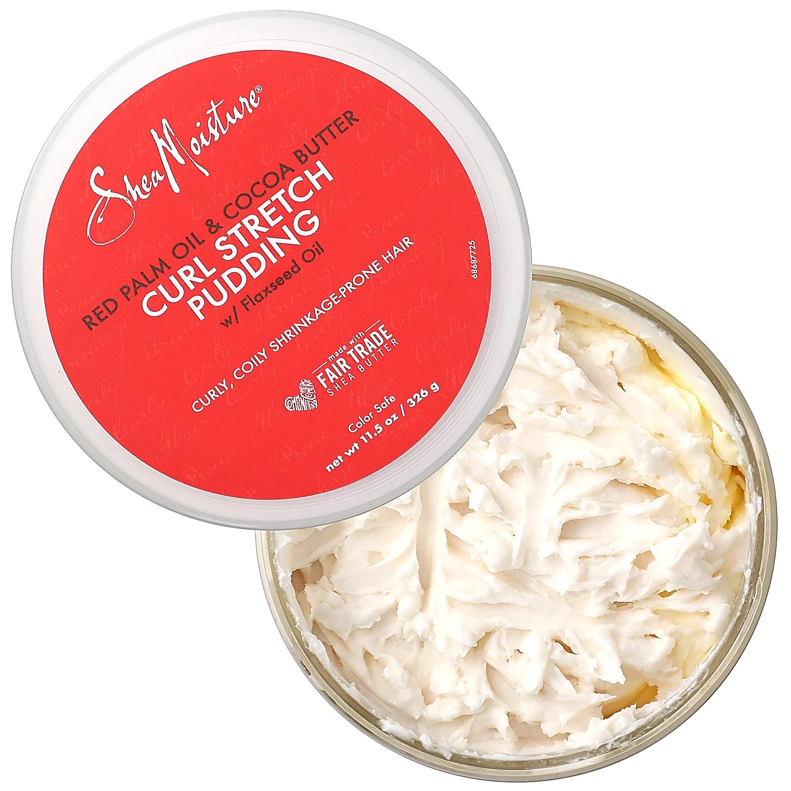 SheaMoisture, Curl Stretch Pudding, красное пальмовое масло и какао-масло, 326 г (11,5 унции)