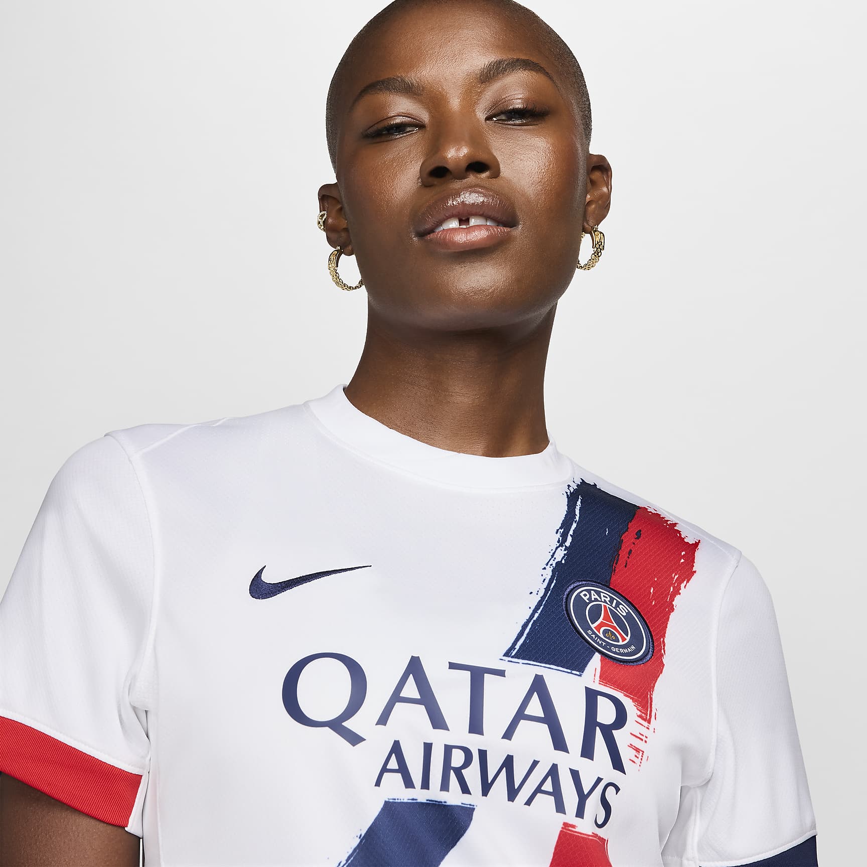 Paris Saint-Germain 2024/25 Stadium Away Women's Nike Dri-FIT Soccer Replica Jersey