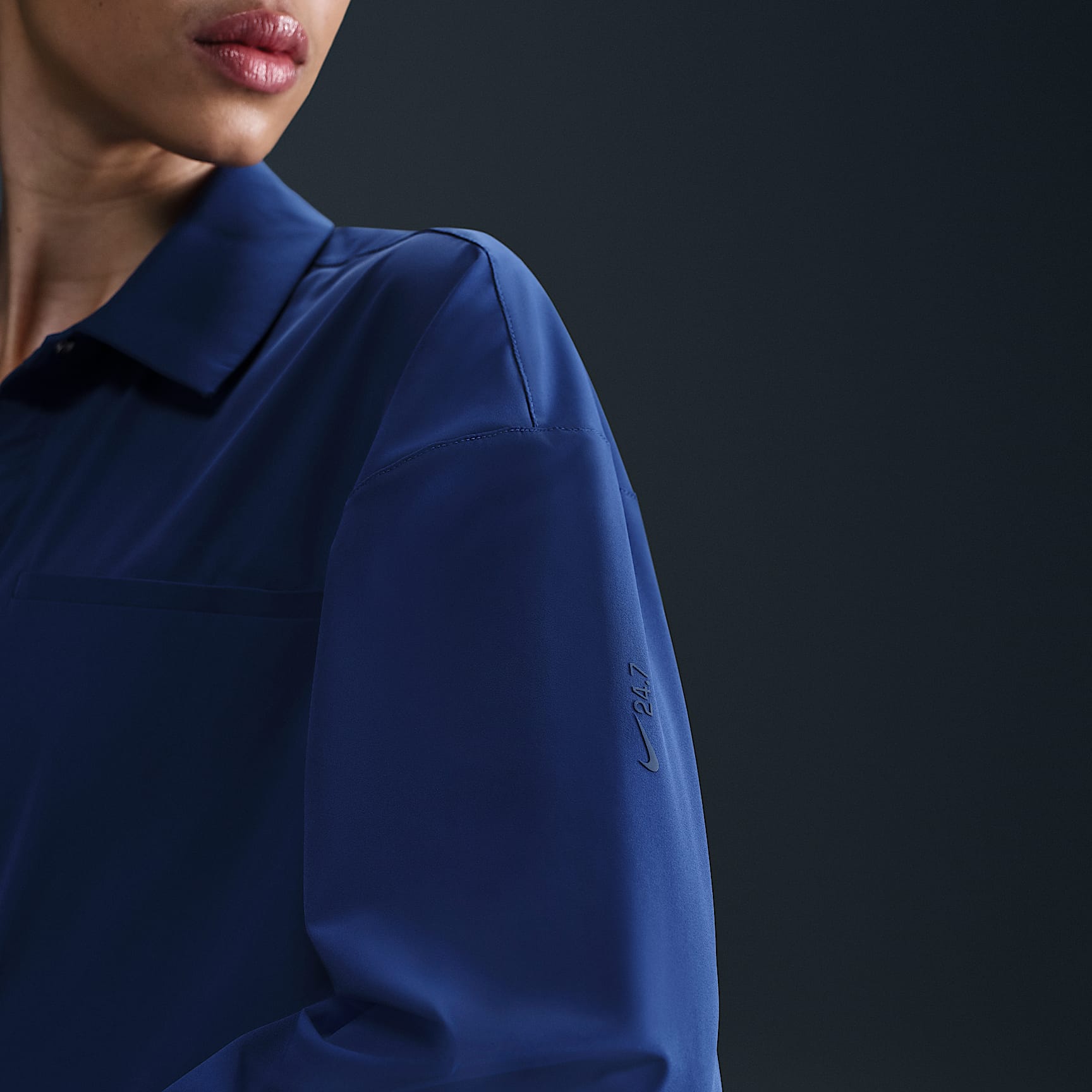 Nike 24.7 PerfectStretch Women's Dri-FIT Oversized Long-Sleeve Shirt
