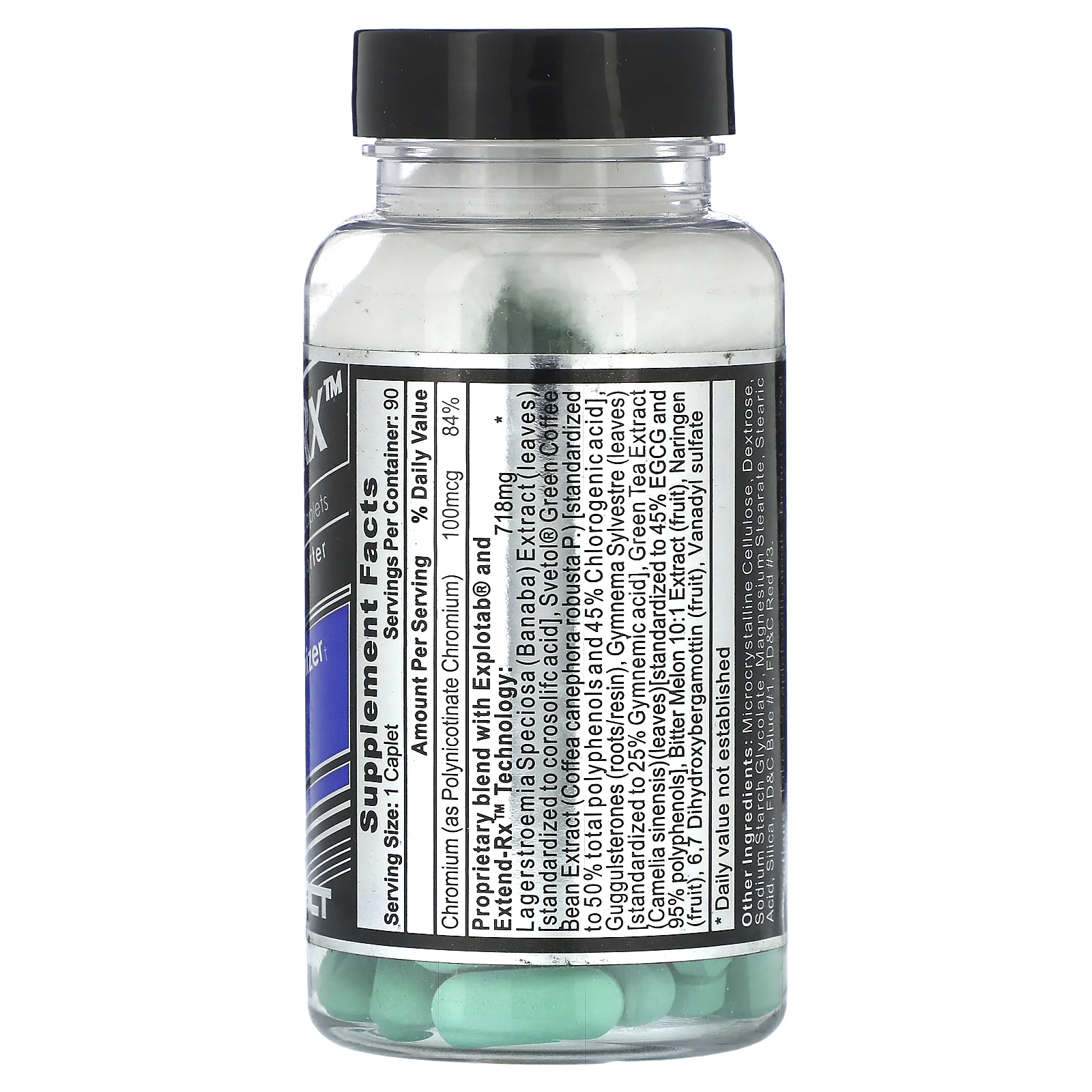 Hi Tech Pharmaceuticals, Glucozene-Rx, 275 мг, 90 капсул с быстрым высвобождением