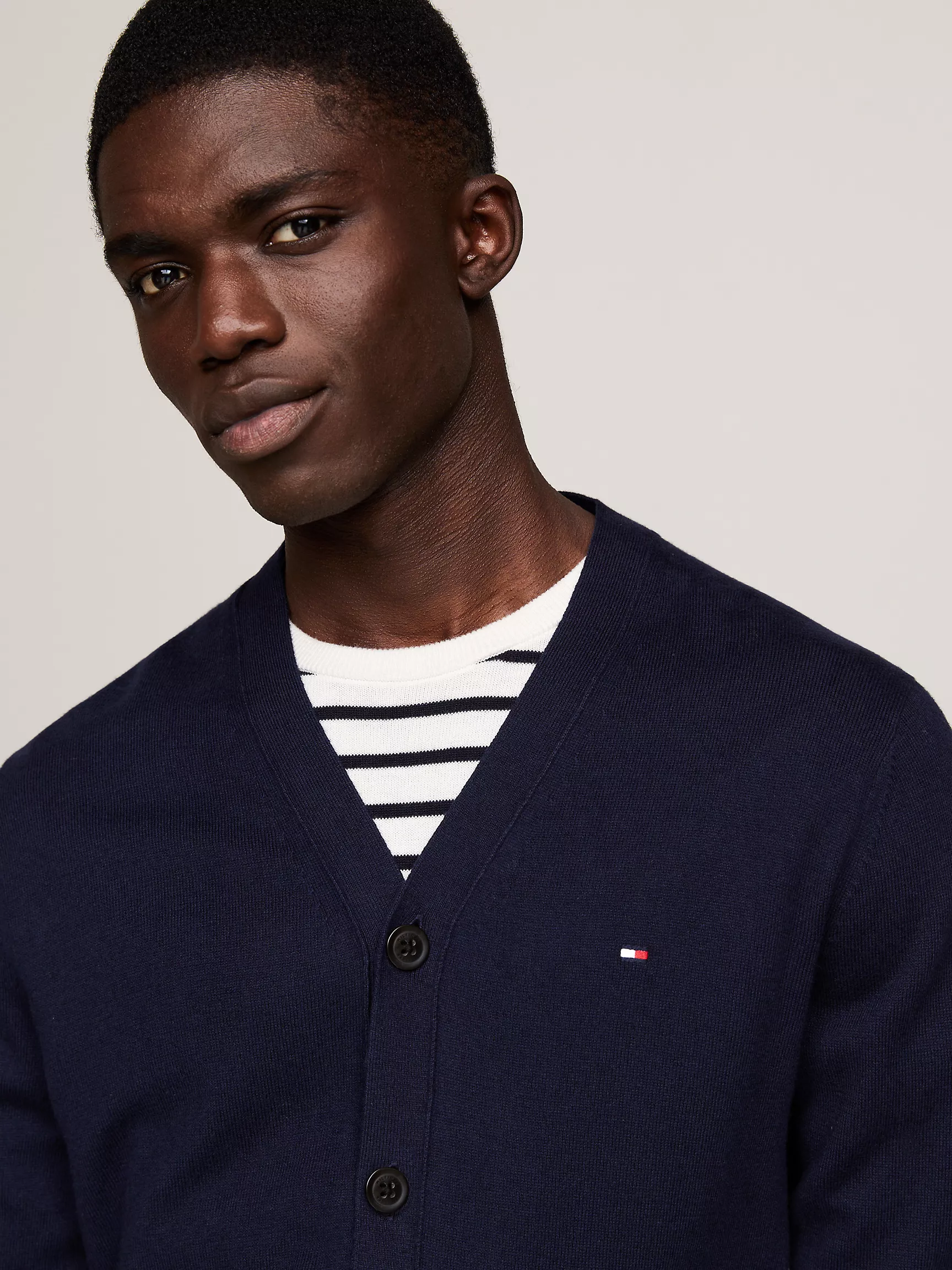 Мужской свитер Tommy Hilfiger, Кардиган из органического хлопка и кашемира
