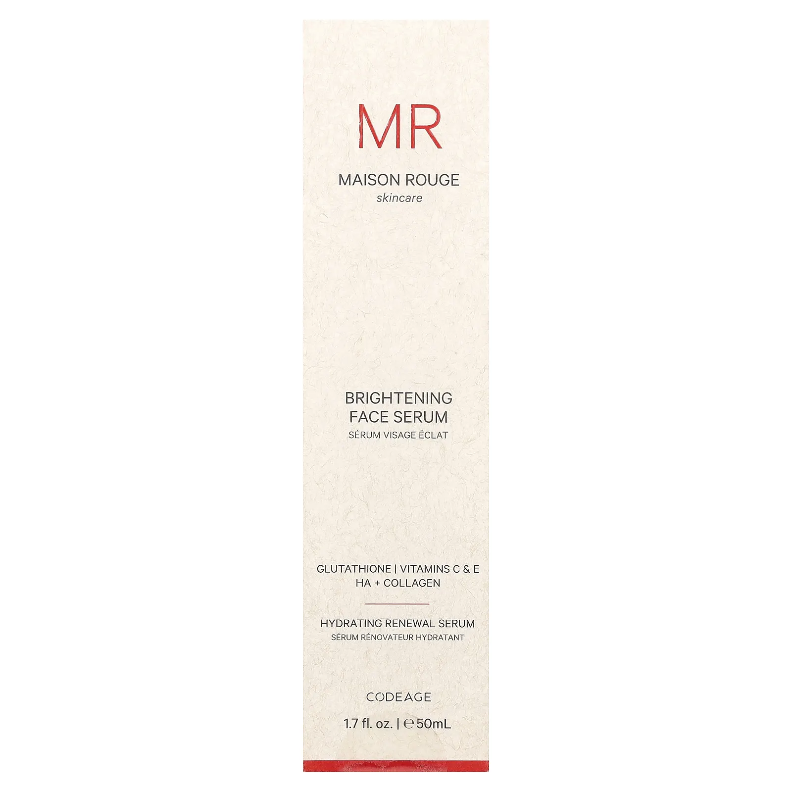 Codeage, Maison Red Skincare, осветляющая сыворотка для лица, 50 мл (1,7 жидк. унции)