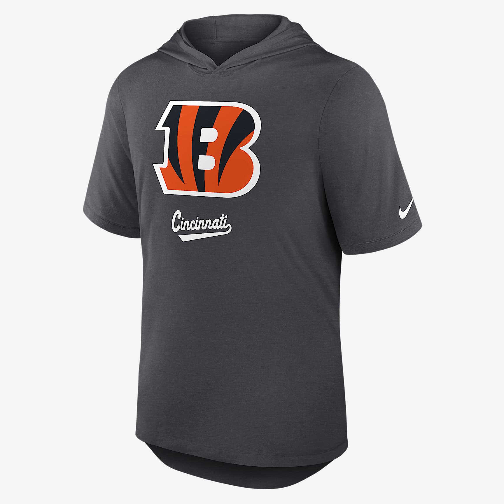 Cincinnati Bengals Men's Nike Dri-FIT NFL Hooded T-Shirt