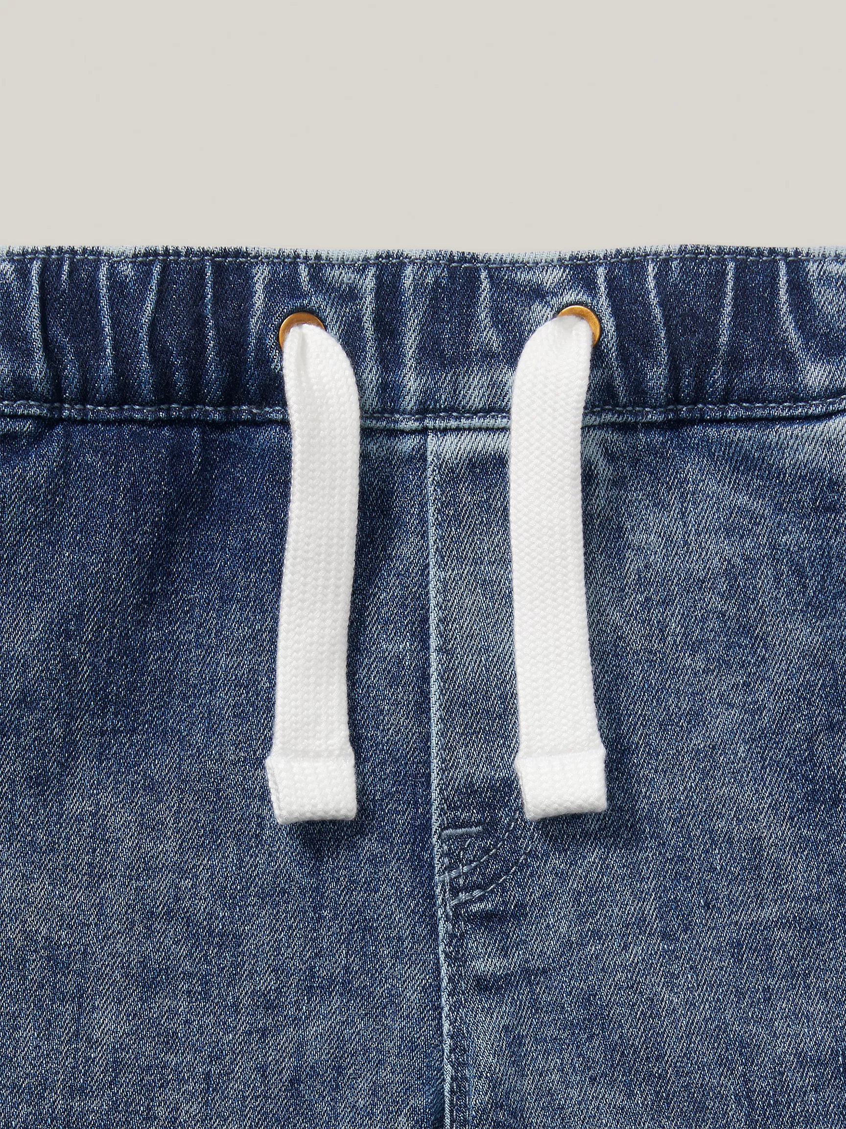 Короткие шорты Tommy Hilfiger для мальчиков, Детские джинсовые шорты на резинке