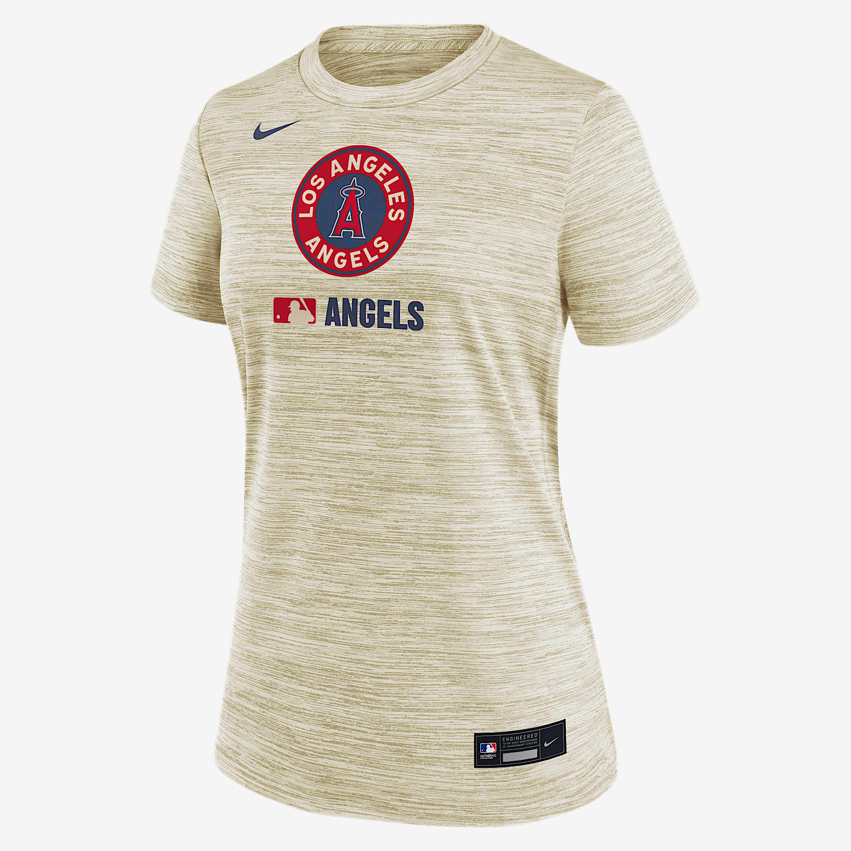 Los Angeles Angels Authentic Collection City Connect Velocity Women's Nike Dri-FIT MLB T-Shirt