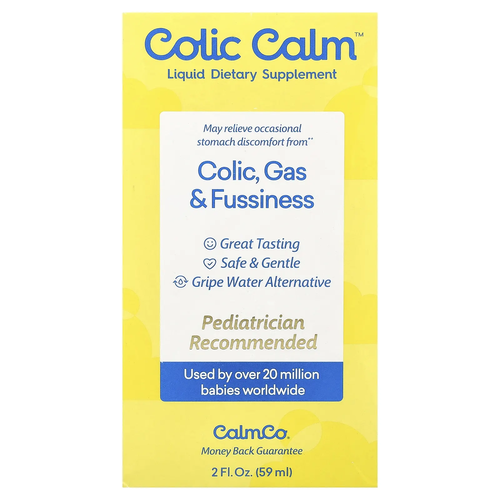 Colic Calm, Colic, средство от газообразования и нервозности, 59 мл (2 жидк. унции)