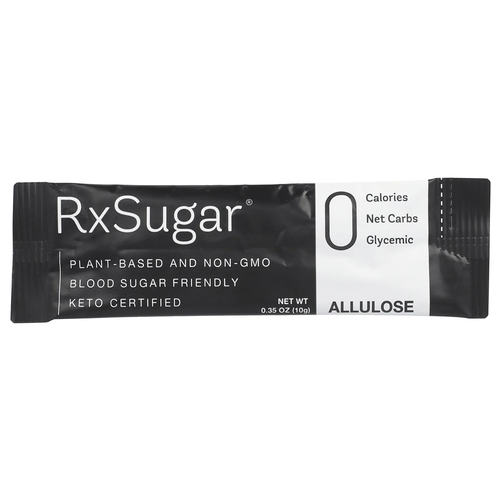 RxSugar, аллюлоза, 30 пакетиков-стиков по 10 г (0,35 унции)