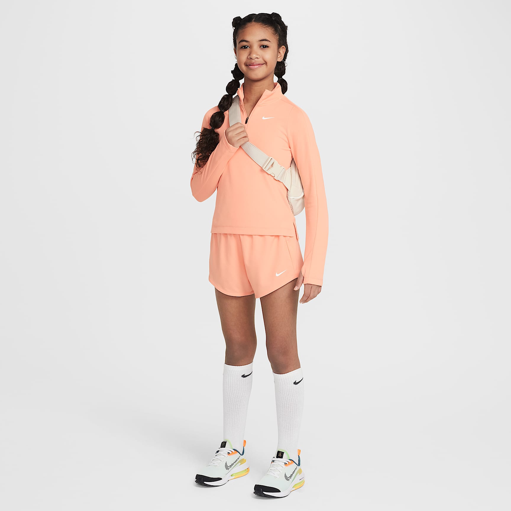 Nike One Girls' Dri-FIT 3" 2-in-1 Shorts