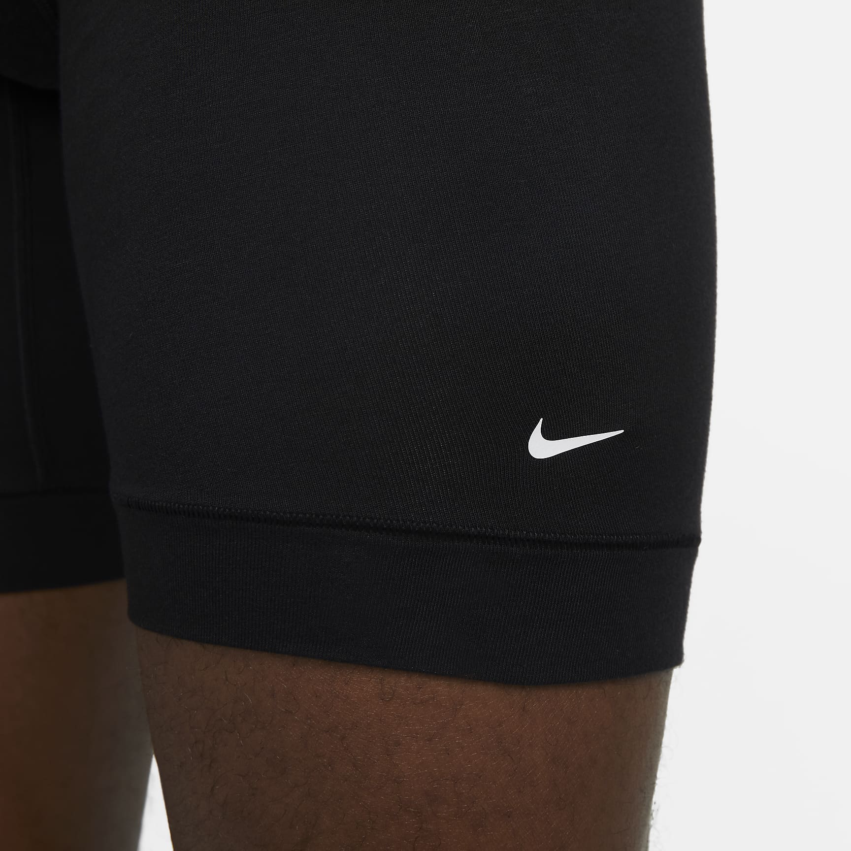 Nike Dri-FIT Essential Cotton Stretch Men's Long Boxer Briefs (3-Pack)