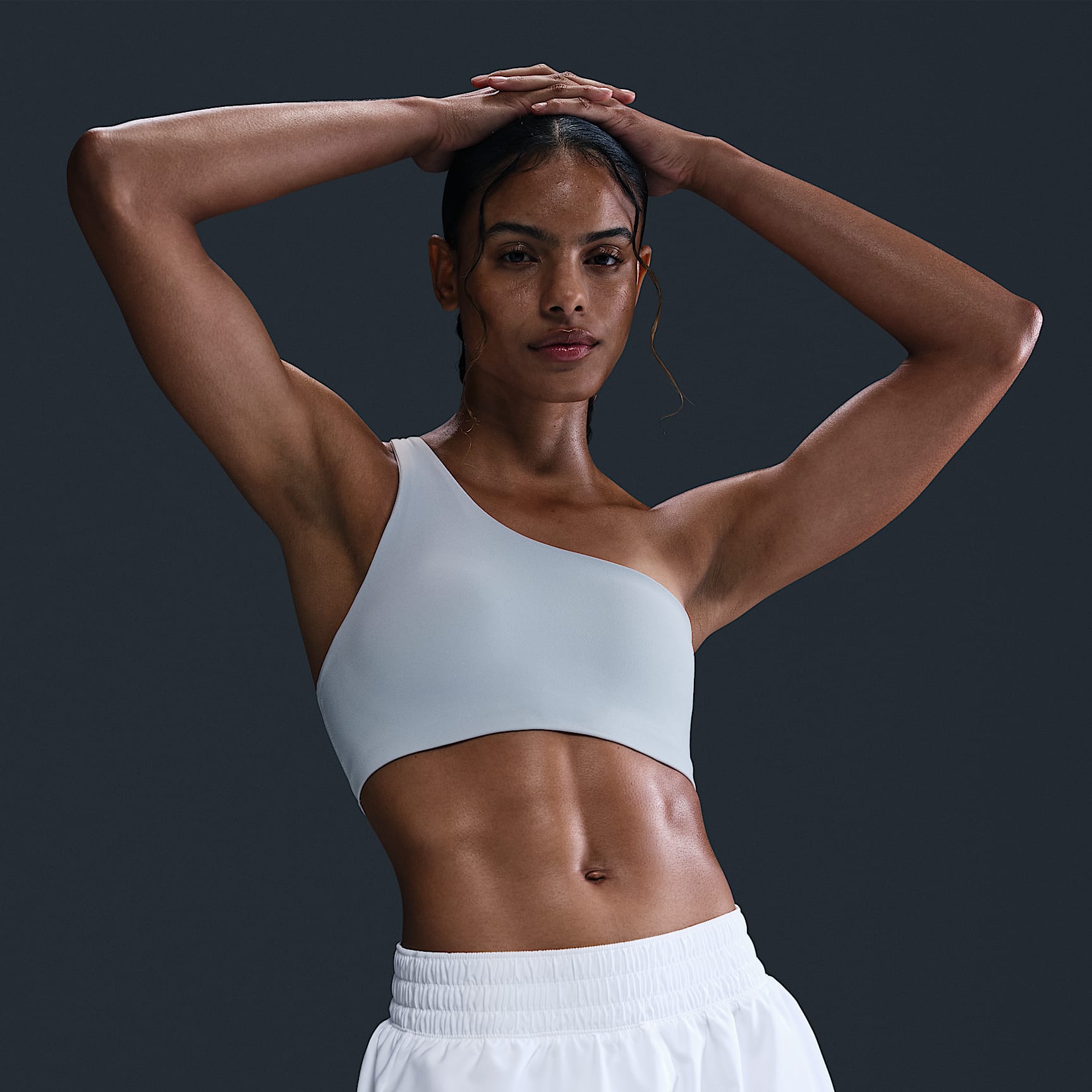 Nike Zenvy Asymmetrical Women's Light-Support Padded Sports Bra