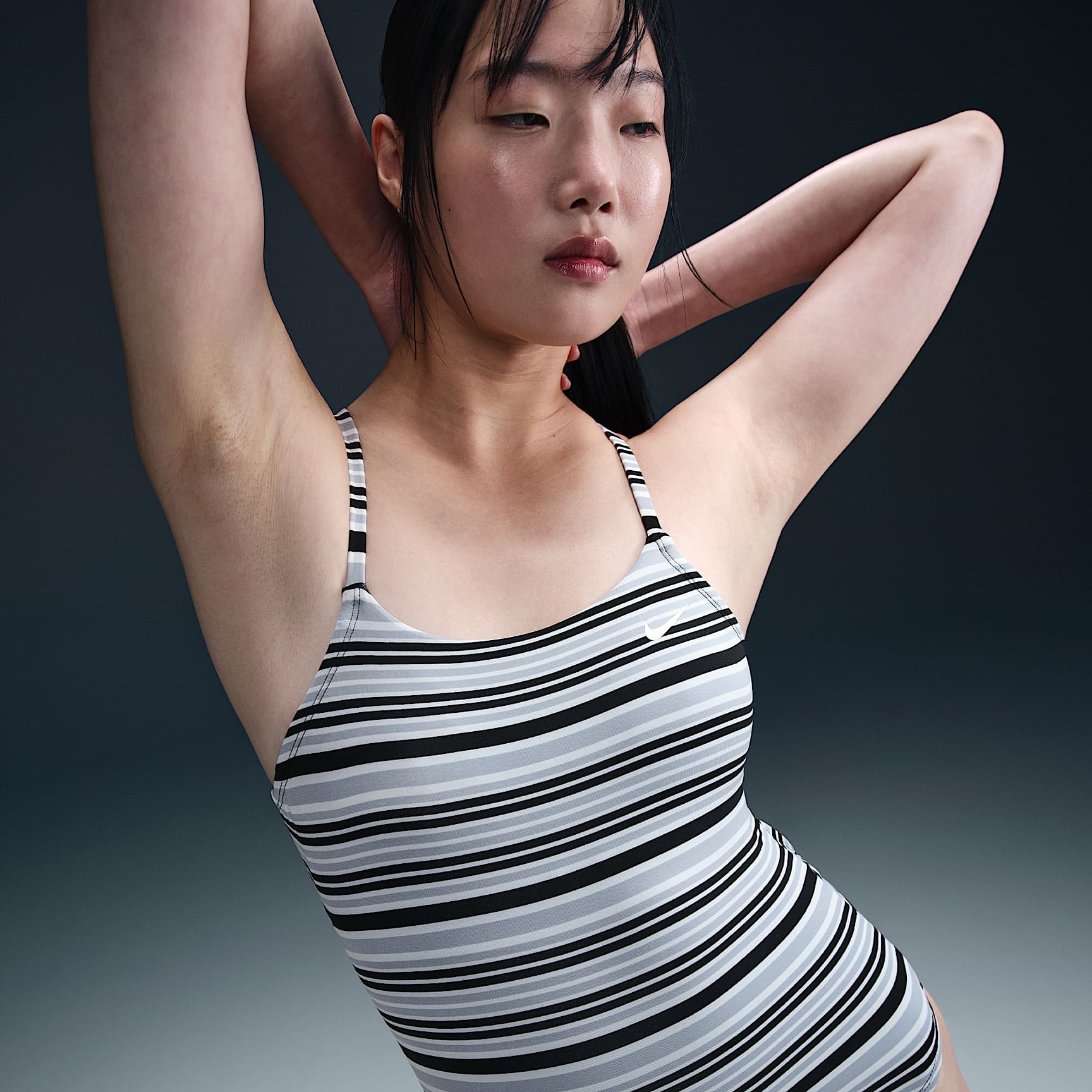 Nike Swim Women's Lace-Up One-Piece