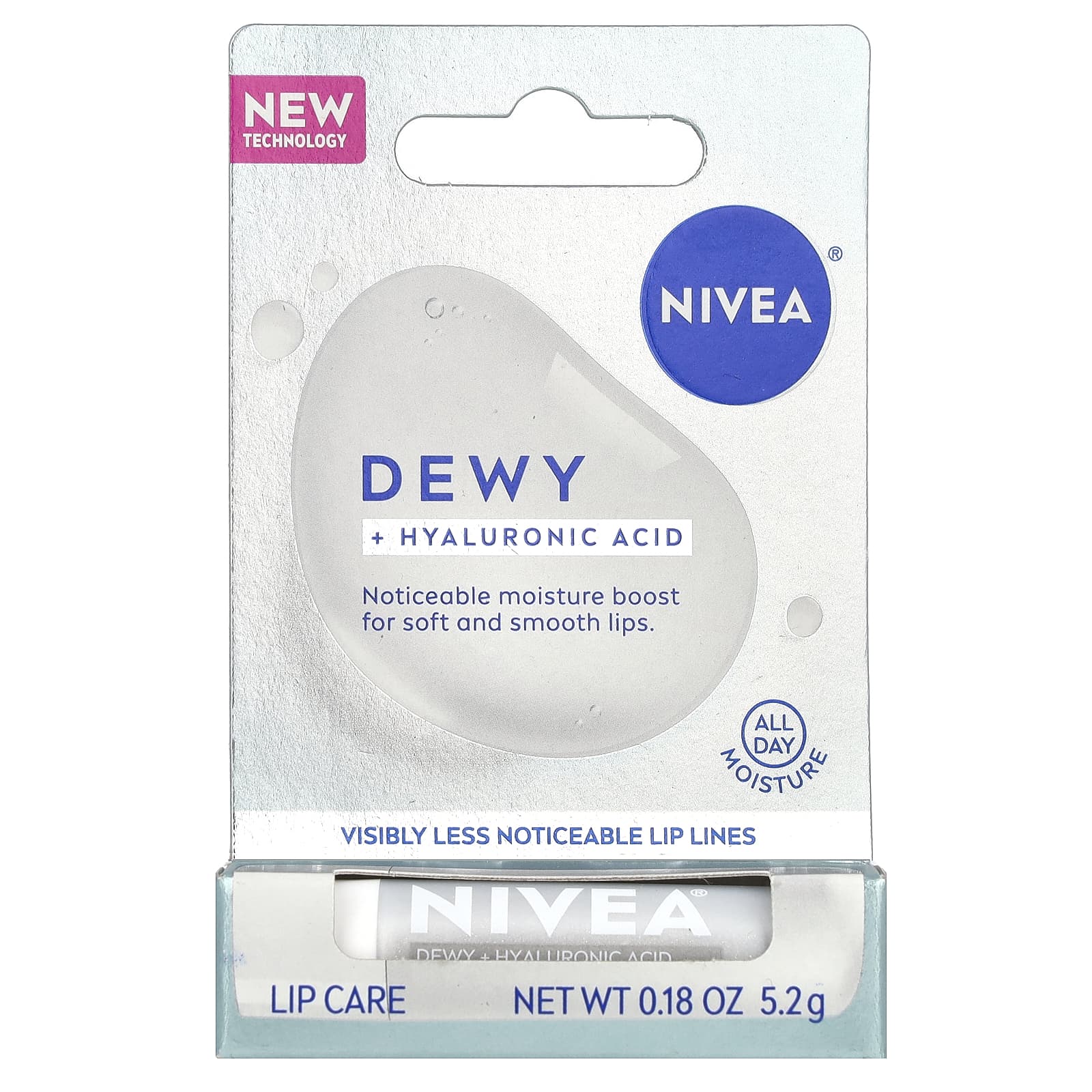 Nivea, Dewy Lip Care, 5,2 г (0,18 унции)