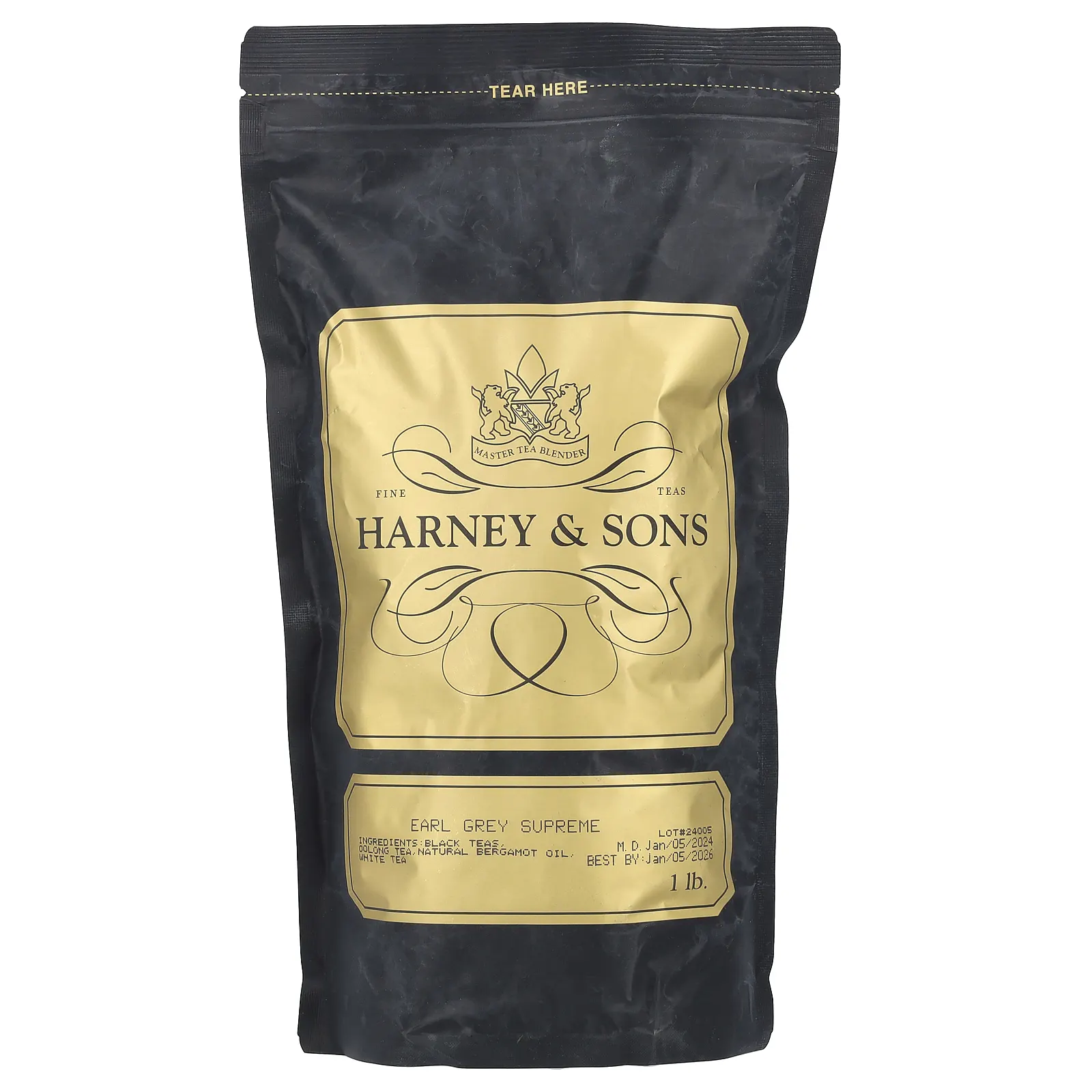 Harney & Sons, Early Grey Supreme, 1 фунт