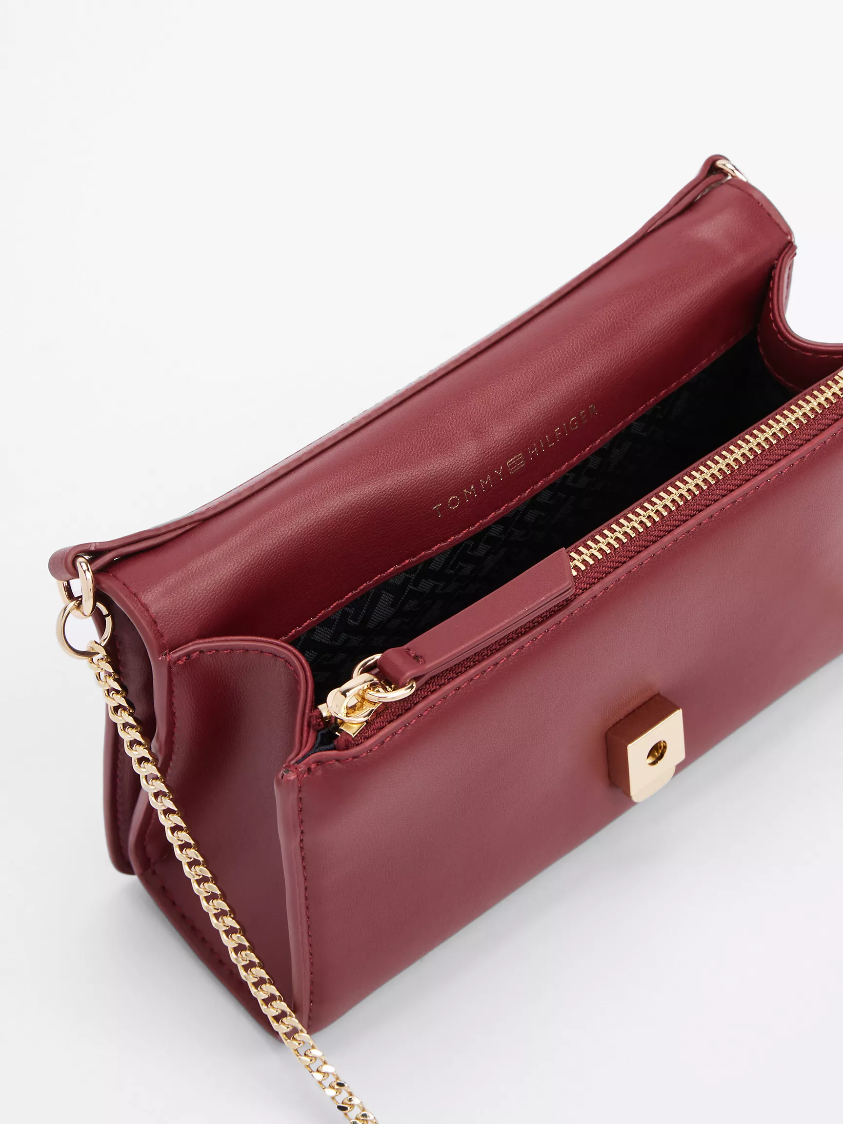 Женская сумка Tommy Hilfiger, Кроссбоди-сумка с монограммной вставкой