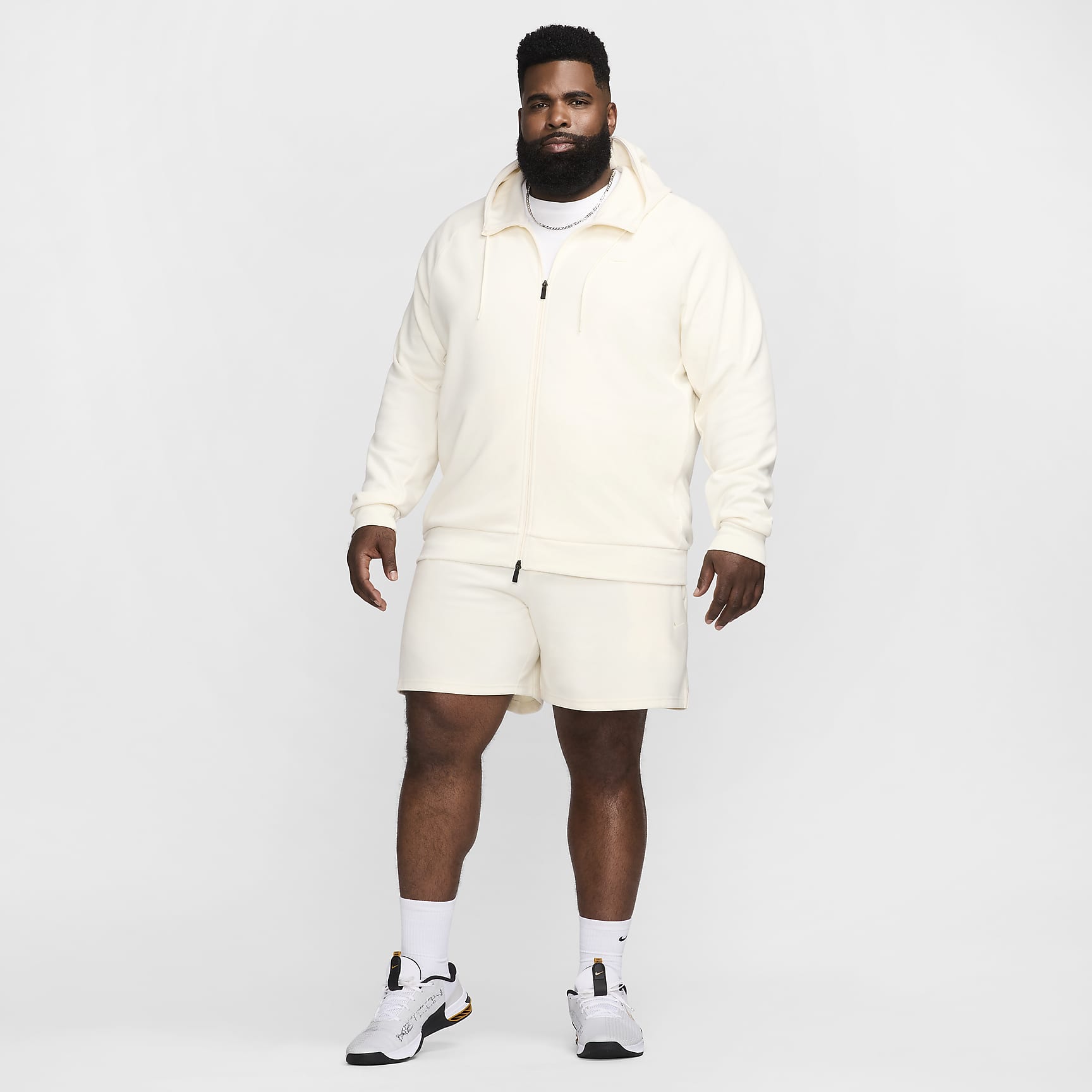Nike Primary Fleece Men's Dri-FIT UV Full-Zip Performance Hoodie