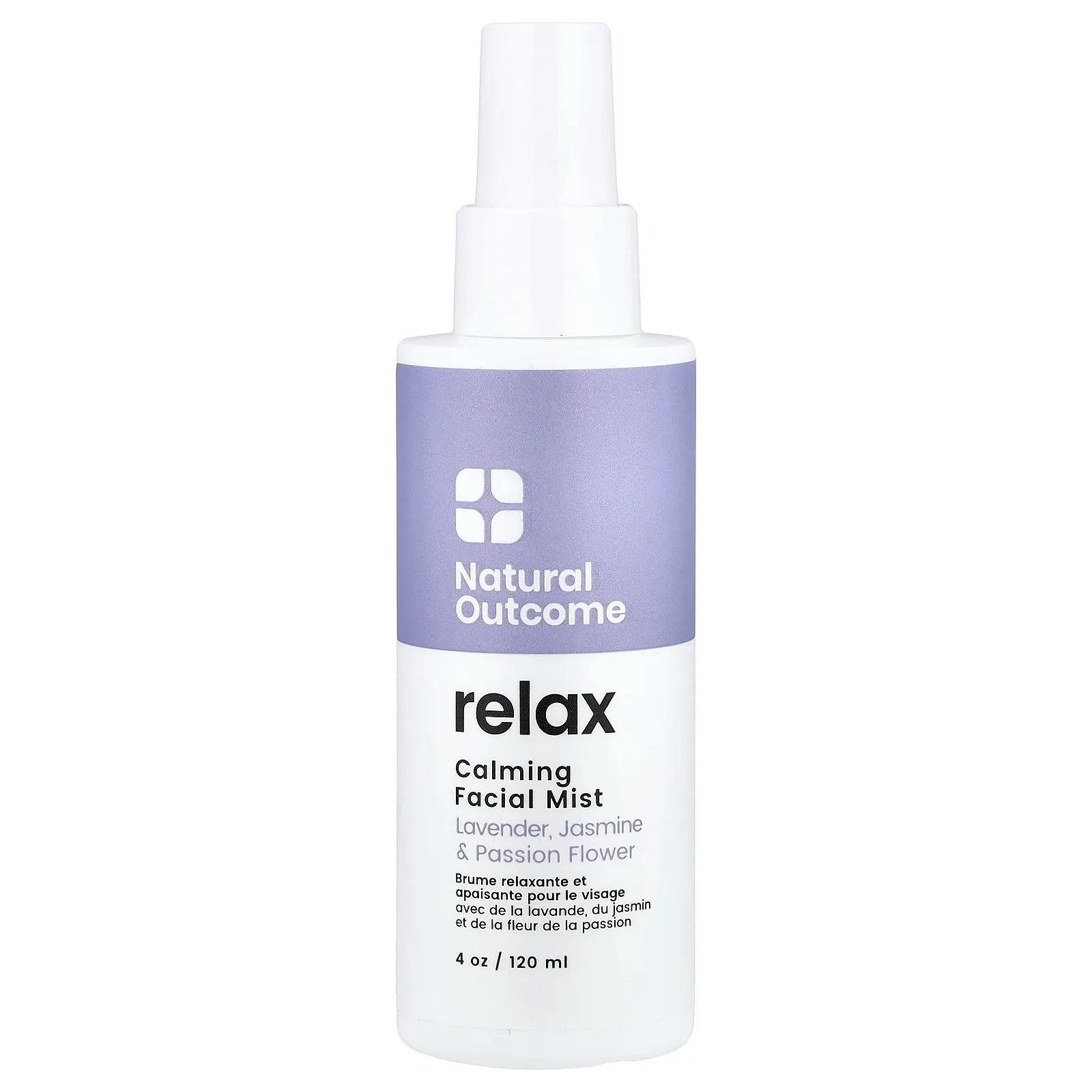 Natural Outcome, Relax, успокаивающий спрей для лица, 120 мл (4 унции)