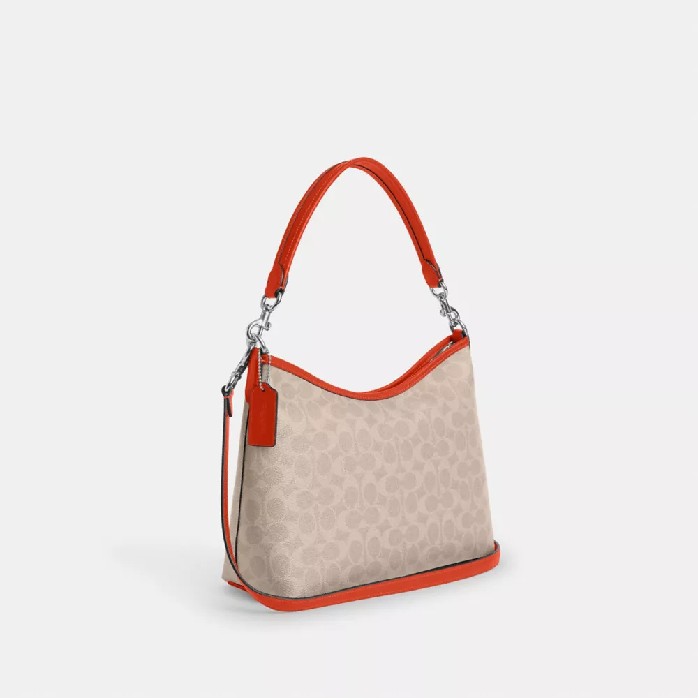 Сумка COACH Laurel Shoulder Bag In Signature Canvas