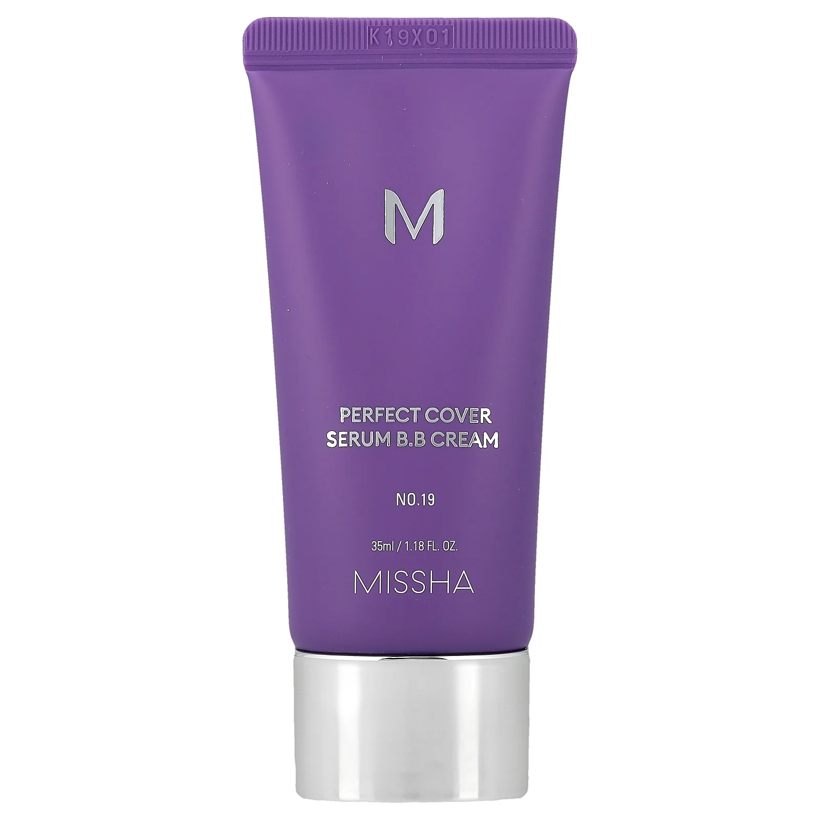 Missha, Perfect Cover Serum, BB-крем, № 19, слоновая кость, 35 мл (1,18 жидк. унции)