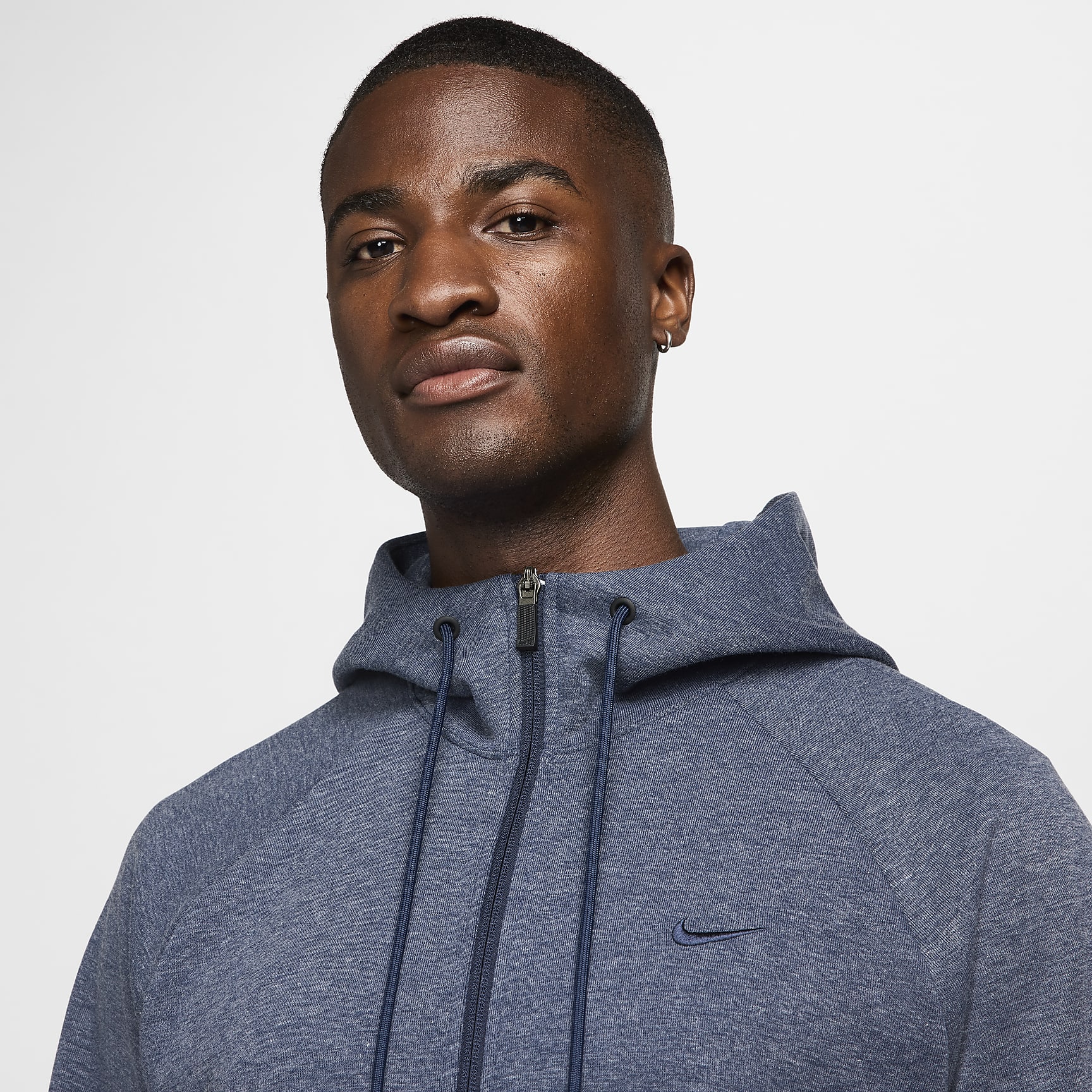 Nike Primary Fleece Men's Dri-FIT UV Full-Zip Performance Hoodie