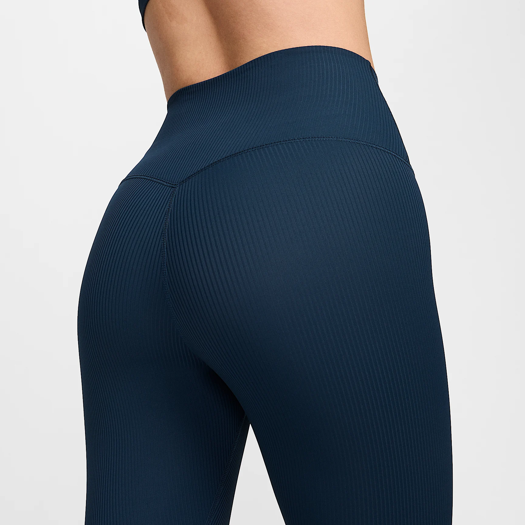 Nike Zenvy Rib Women's Gentle-Support High-Waisted 7/8 Leggings