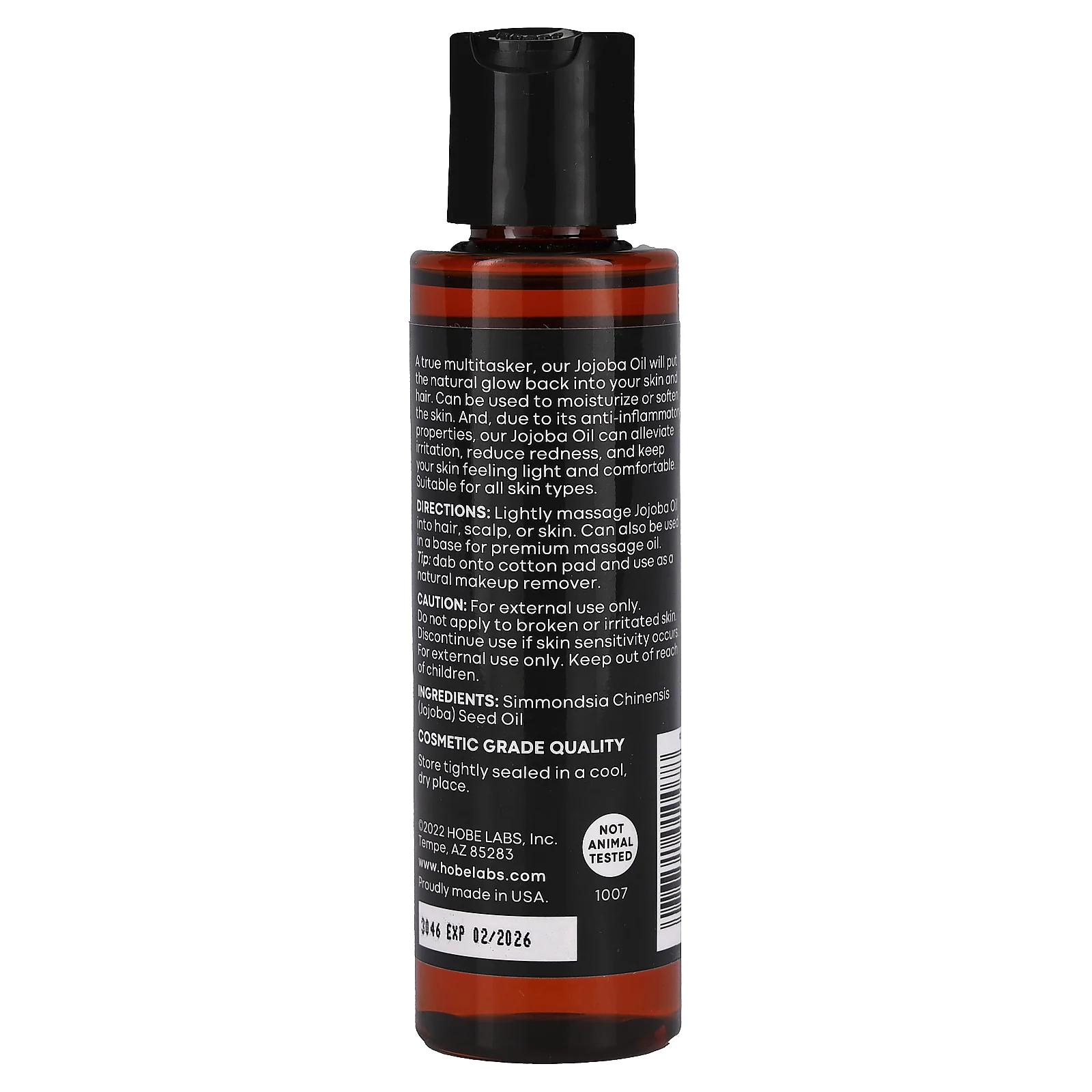 Hobe Labs, Essentials, органическое масло жожоба, 118 мл (4 жидк. унции)