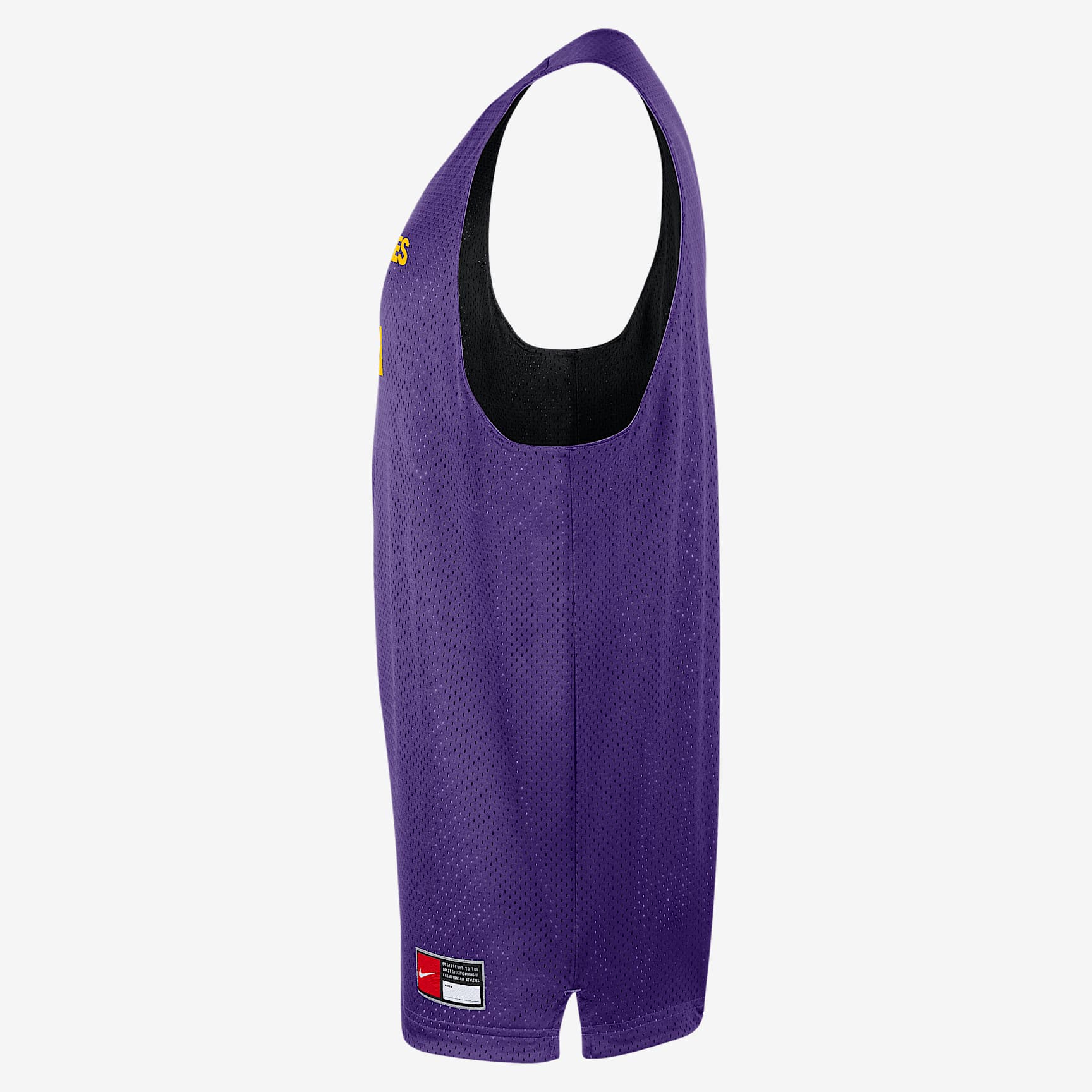 Los Angeles Lakers Courtside Men's Nike NBA Mesh Practice Jersey