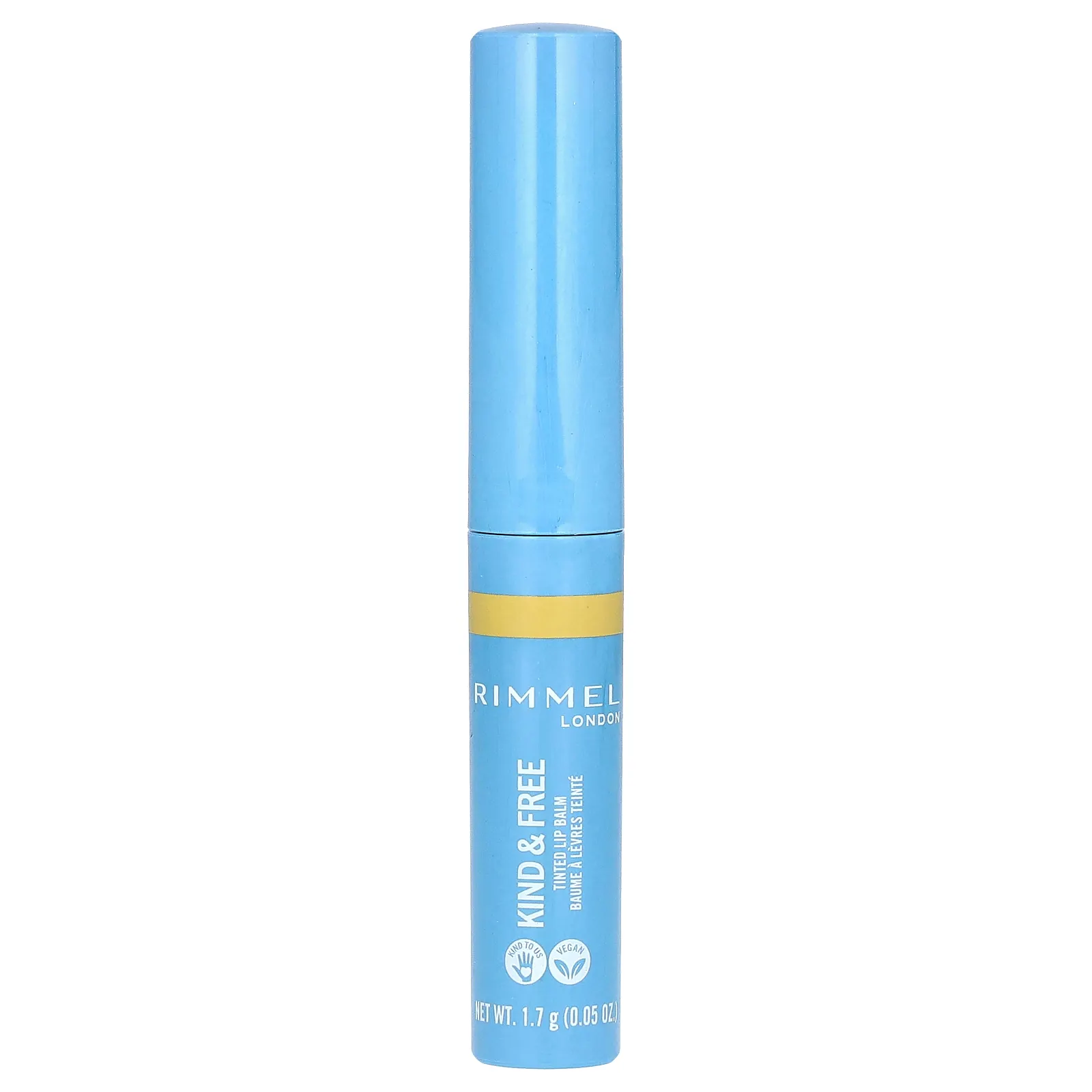 Rimmel London, Kind & Free, оттеночный бальзам для губ, оттенок 001 Air буря, 1,7 г (0,05 унции)