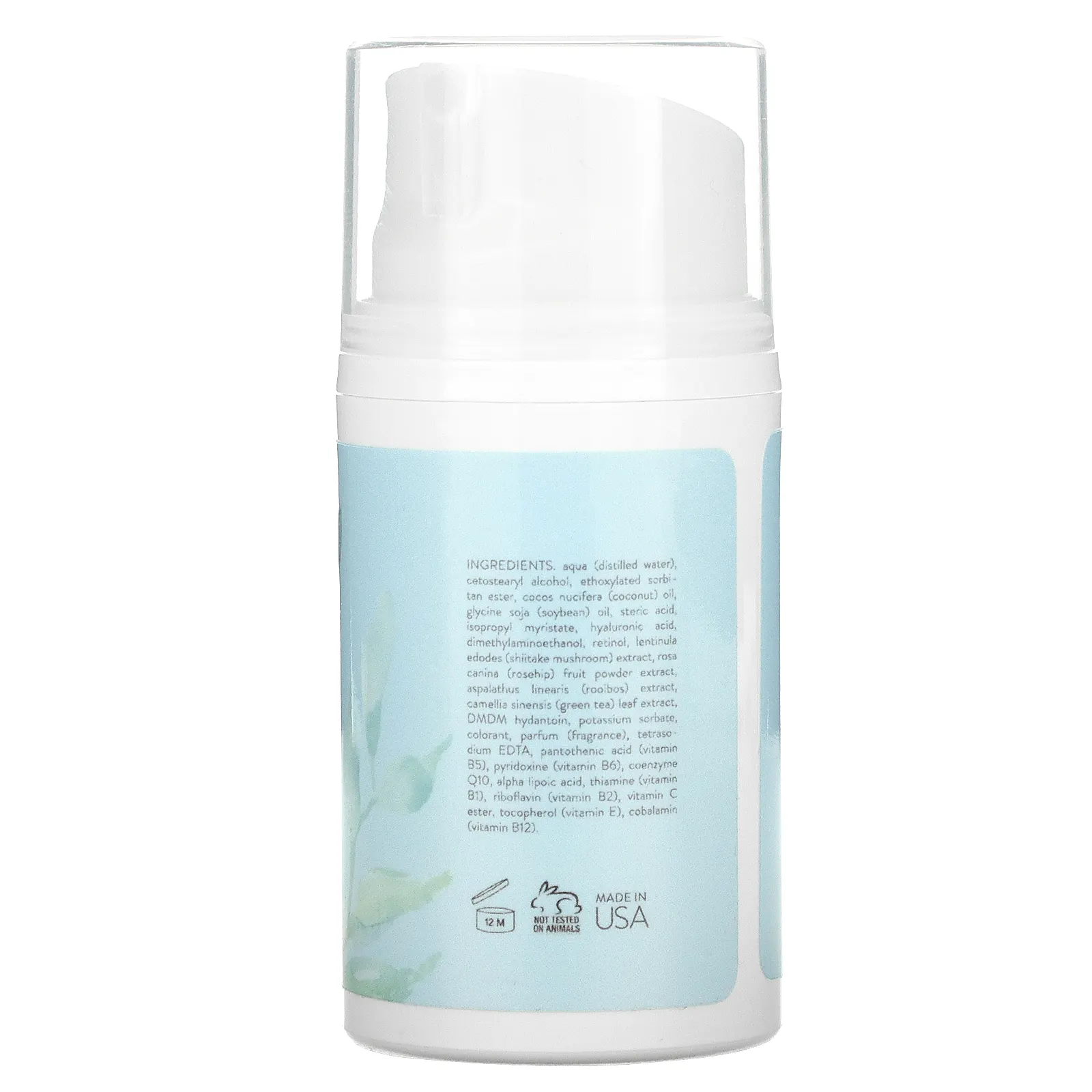 Eva Naturals, Восстанавливающий крем с гиалуроновой кислотой, увлажняющий крем, 50 мл (1,7 унции)