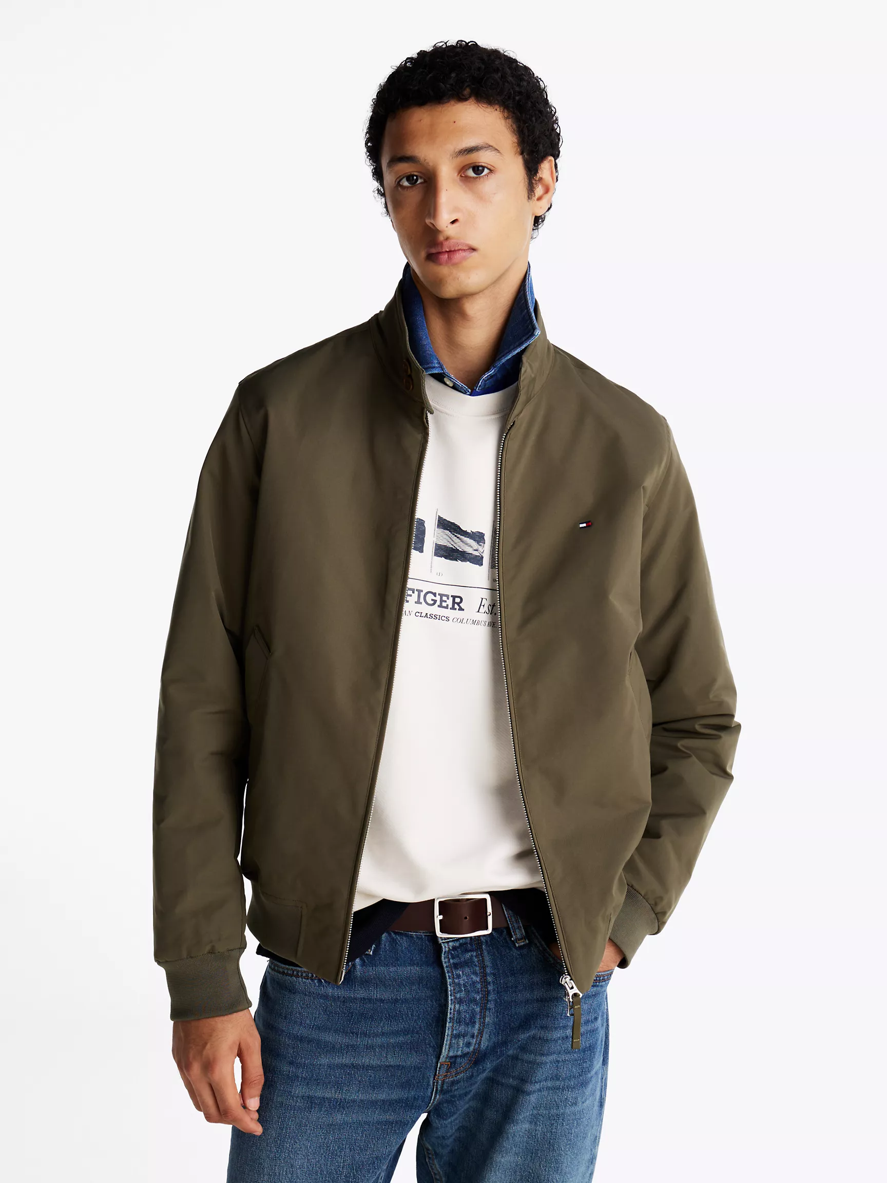 Мужская куртка Tommy Hilfiger, Водоотталкивающая куртка Harrington