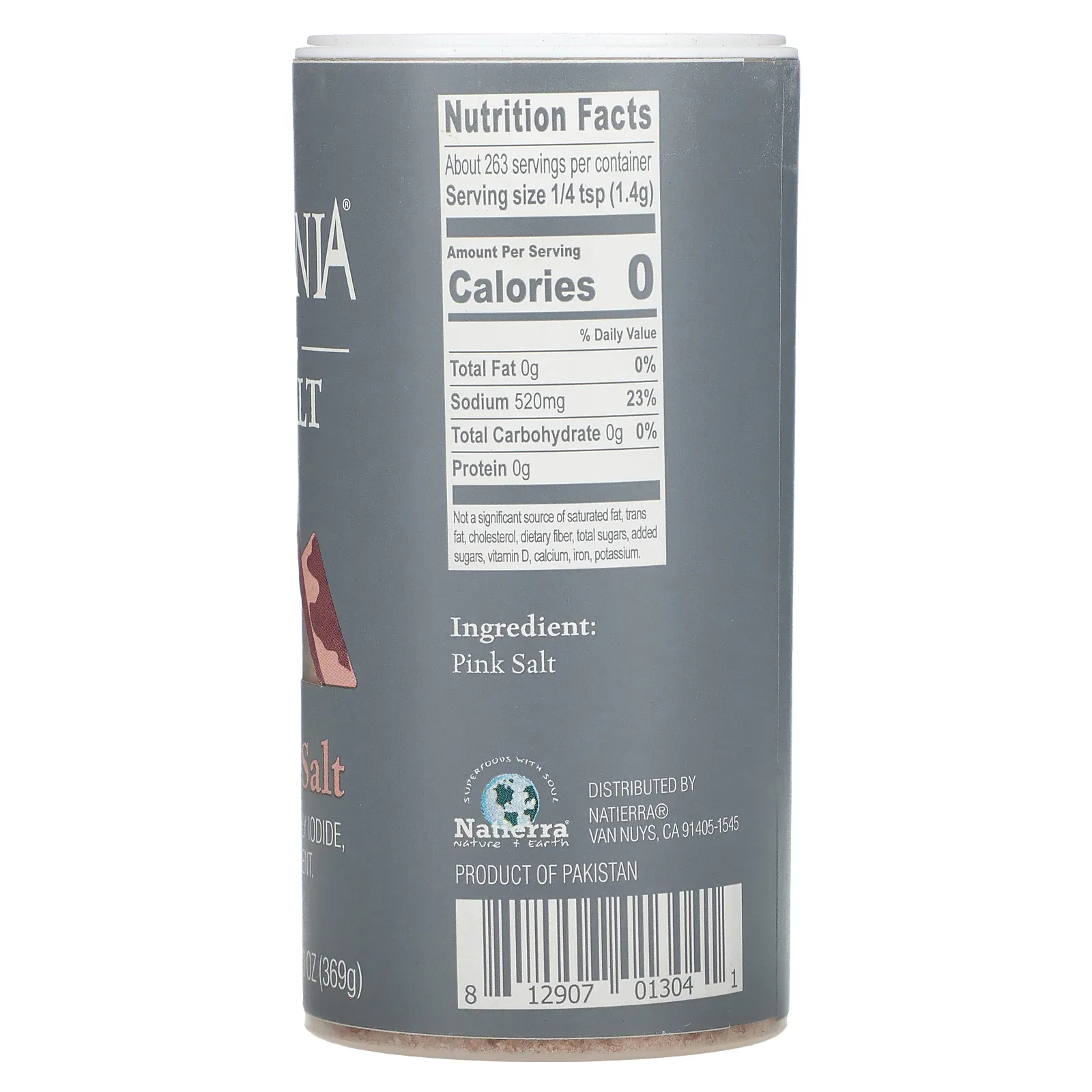 Himalania, розовая гималайская соль, мелкая, 369 г (13 унций)