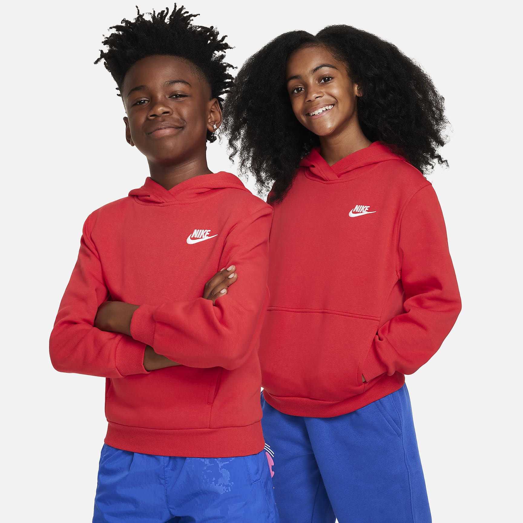Nike Sportswear Club Fleece Big Kids' Pullover Hoodie