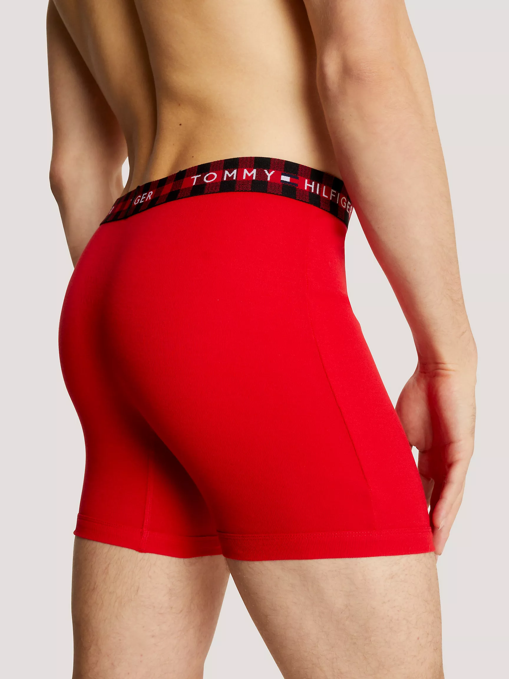 Мужское нижнее белье Tommy Hilfiger, Классические хлопковые боксеры-брифы (набор 3 шт.)