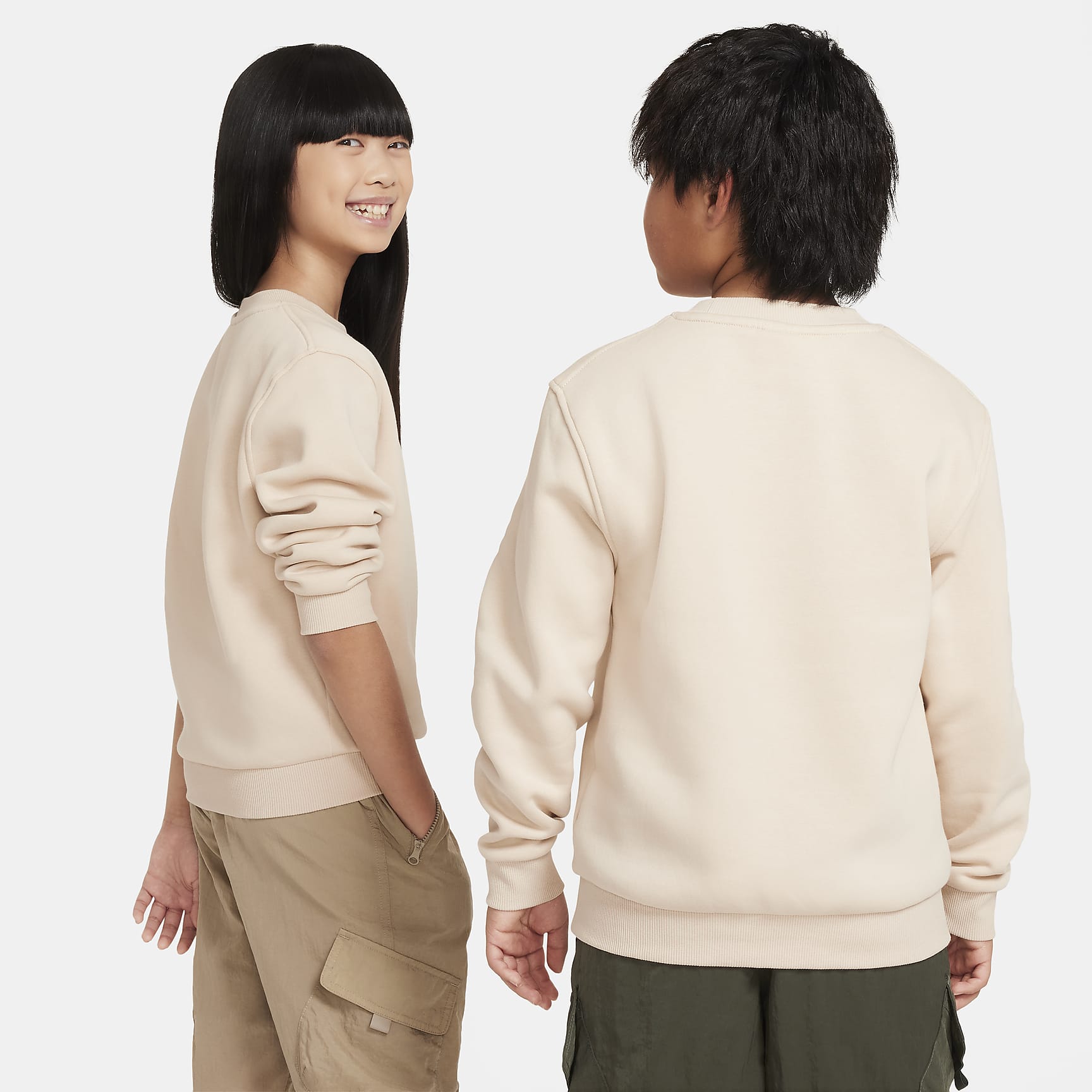 Nike Sportswear Club Fleece Big Kids' Sweatshirt