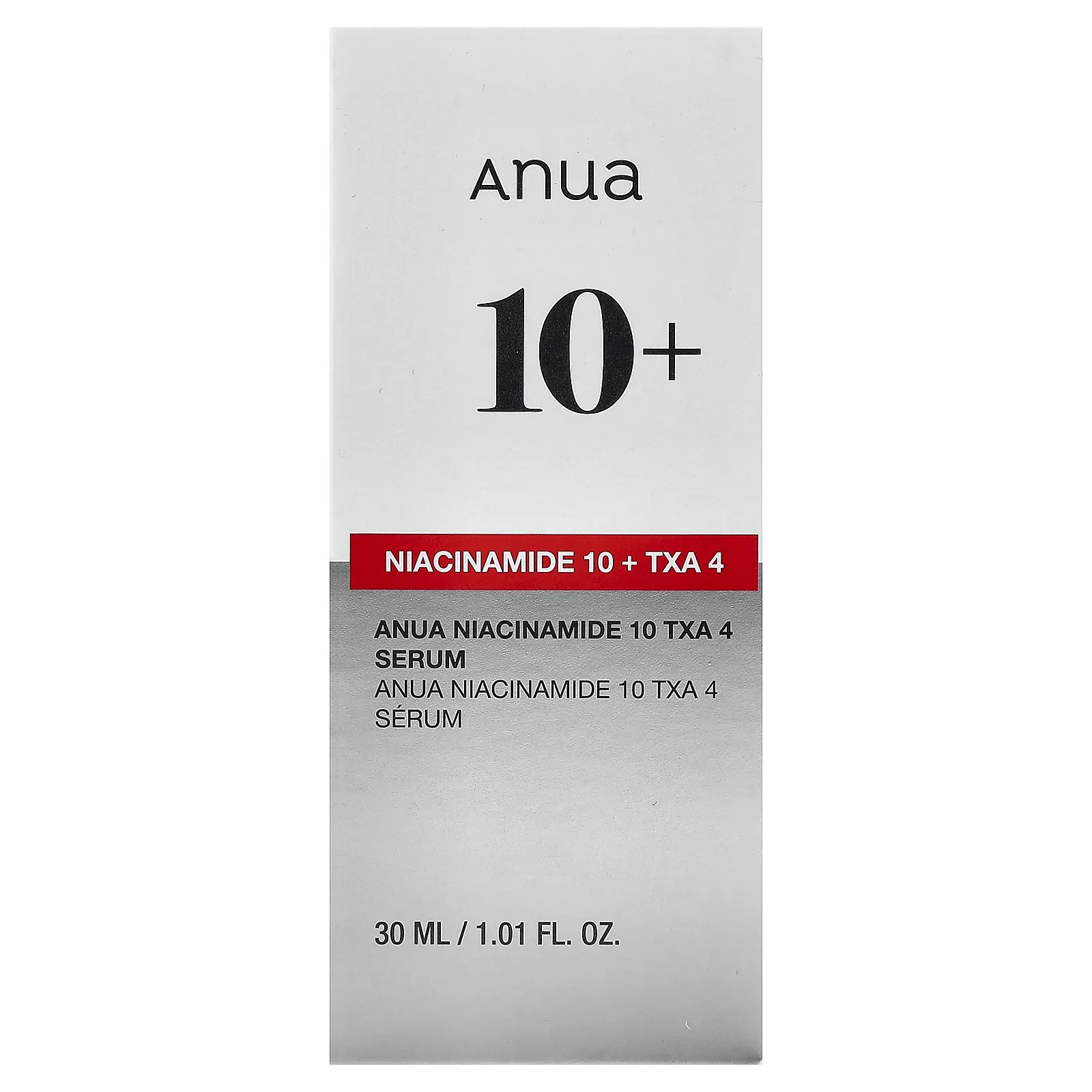 Anua, сыворотка с 10% никотинамида и 4% транексамовой кислоты, 30 мл (1,01 жидк. унции)