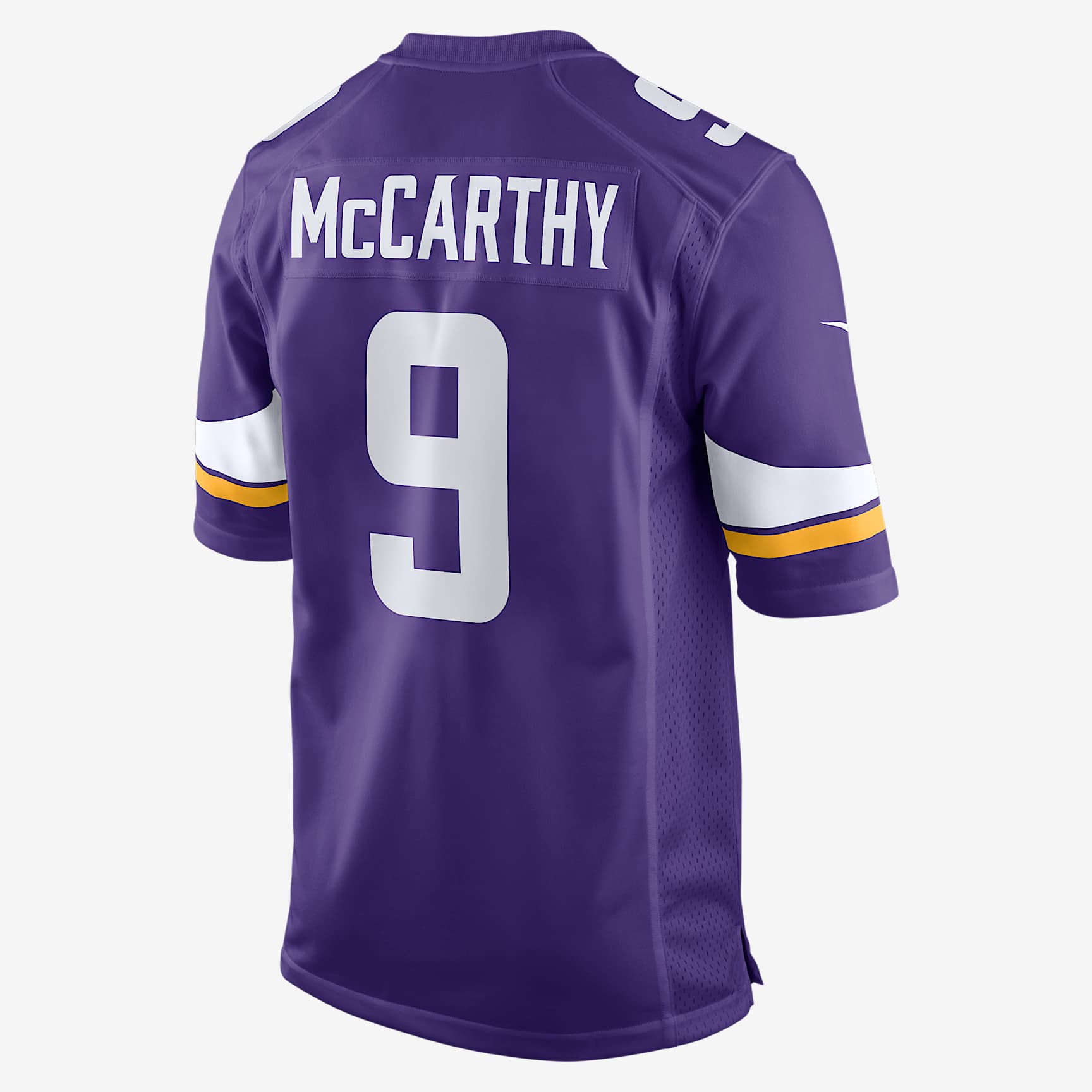 J.J. McCarthy Minnesota Vikings Men's Nike NFL Game Jersey